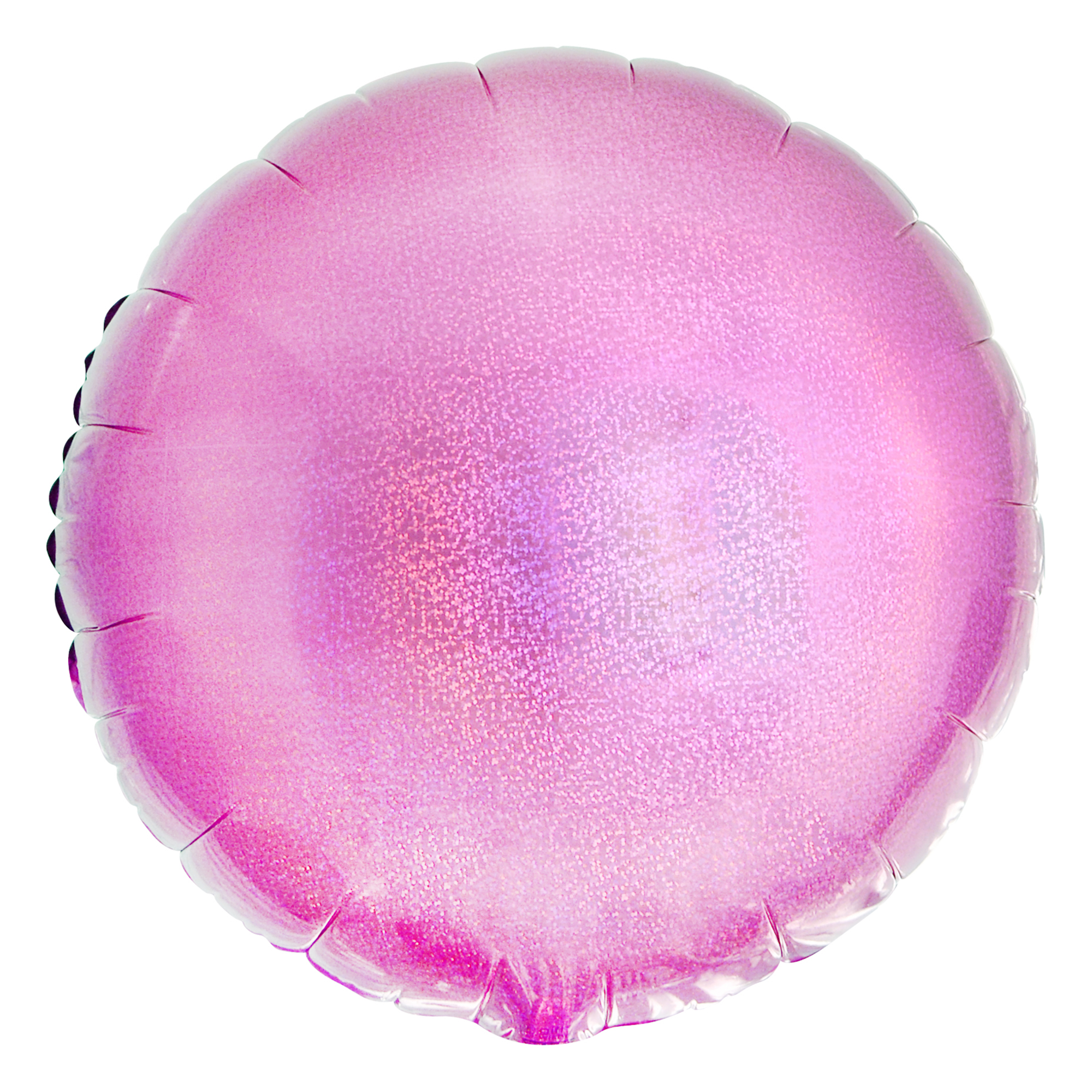 Light Pink Round Foil Helium Balloon