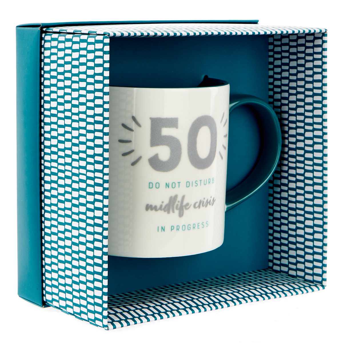 50th Birthday Mug - Midlife Crisis in Progress