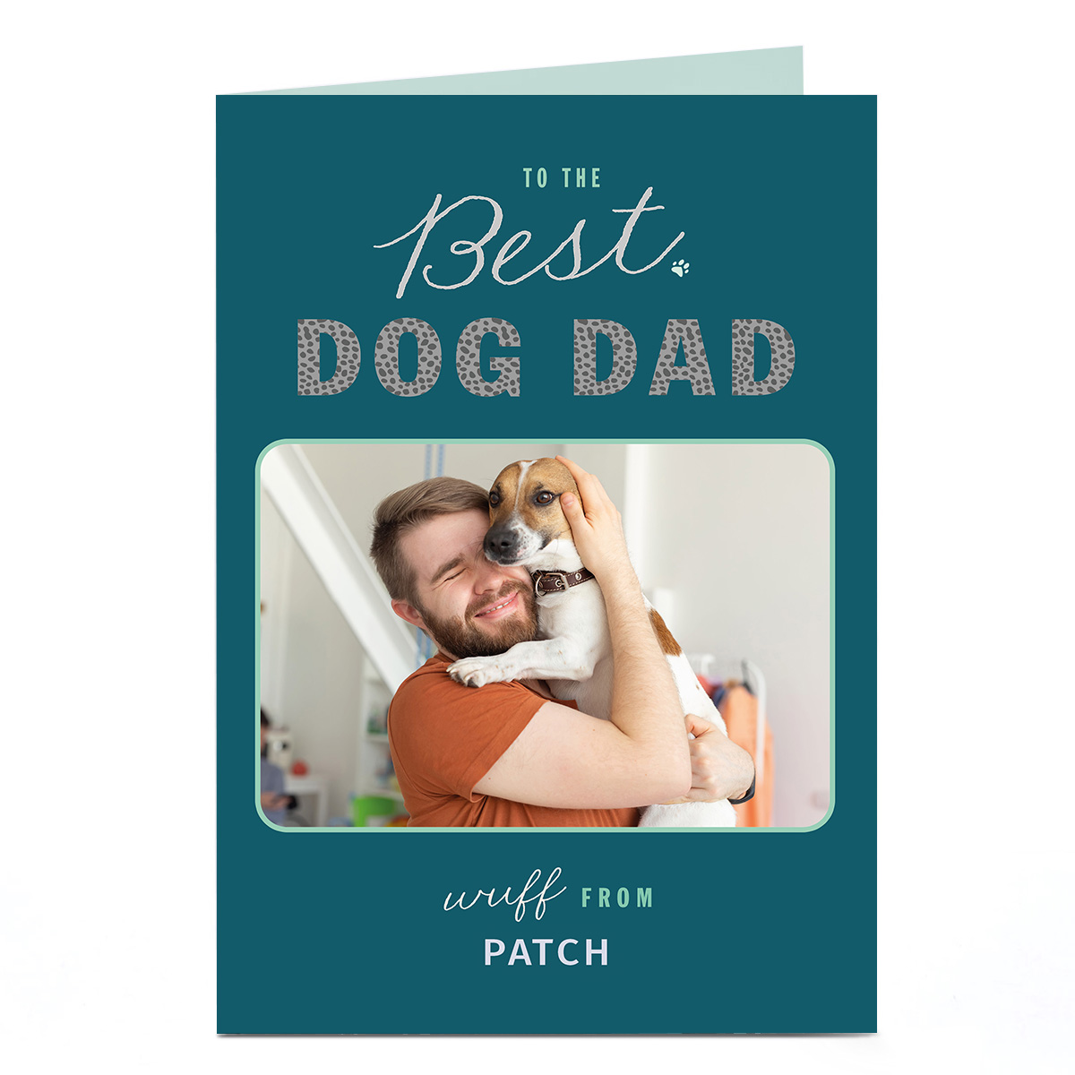 Photo Card - The Best Dog Dad