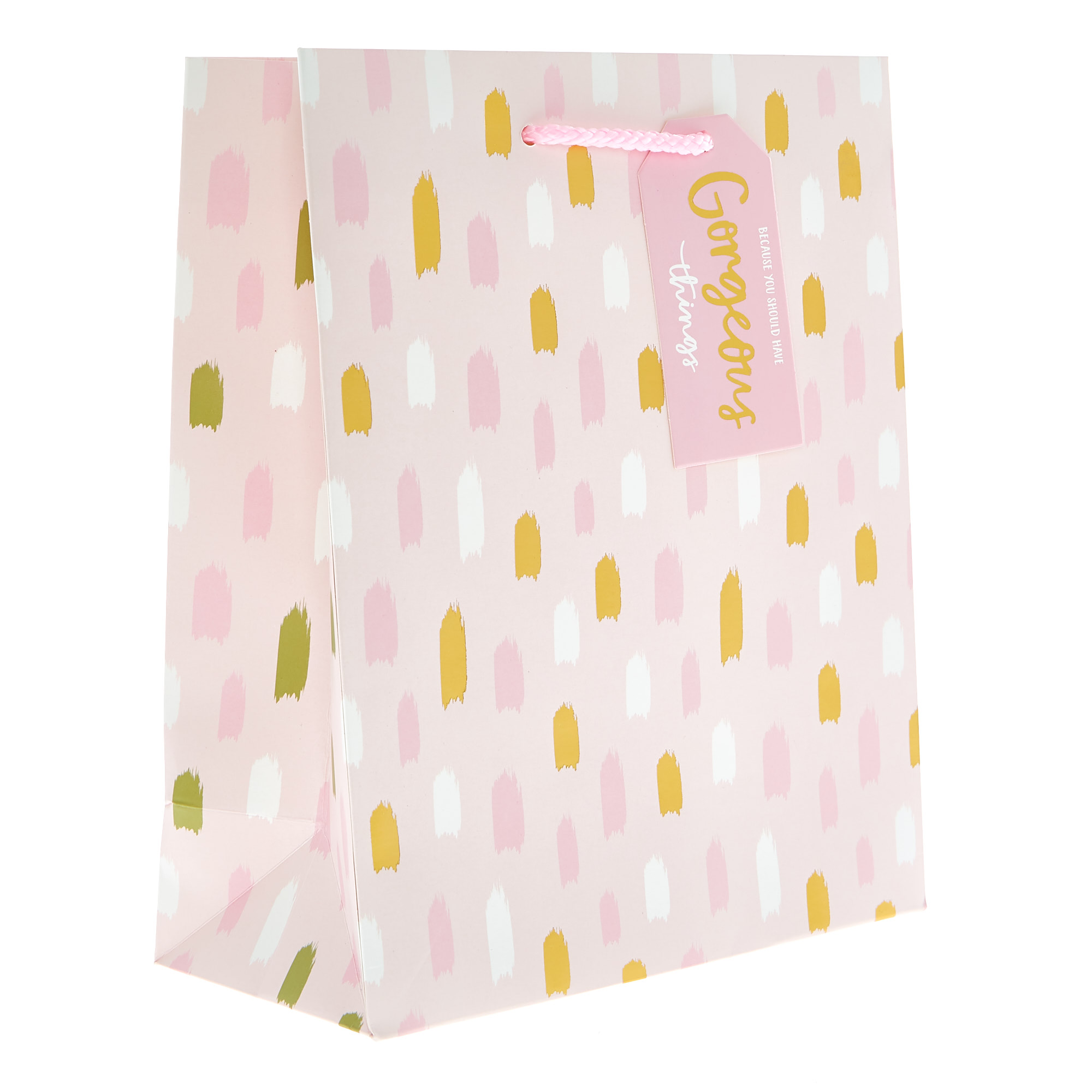 Medium Portrait Gift Bag - Pink Gorgeous Things 