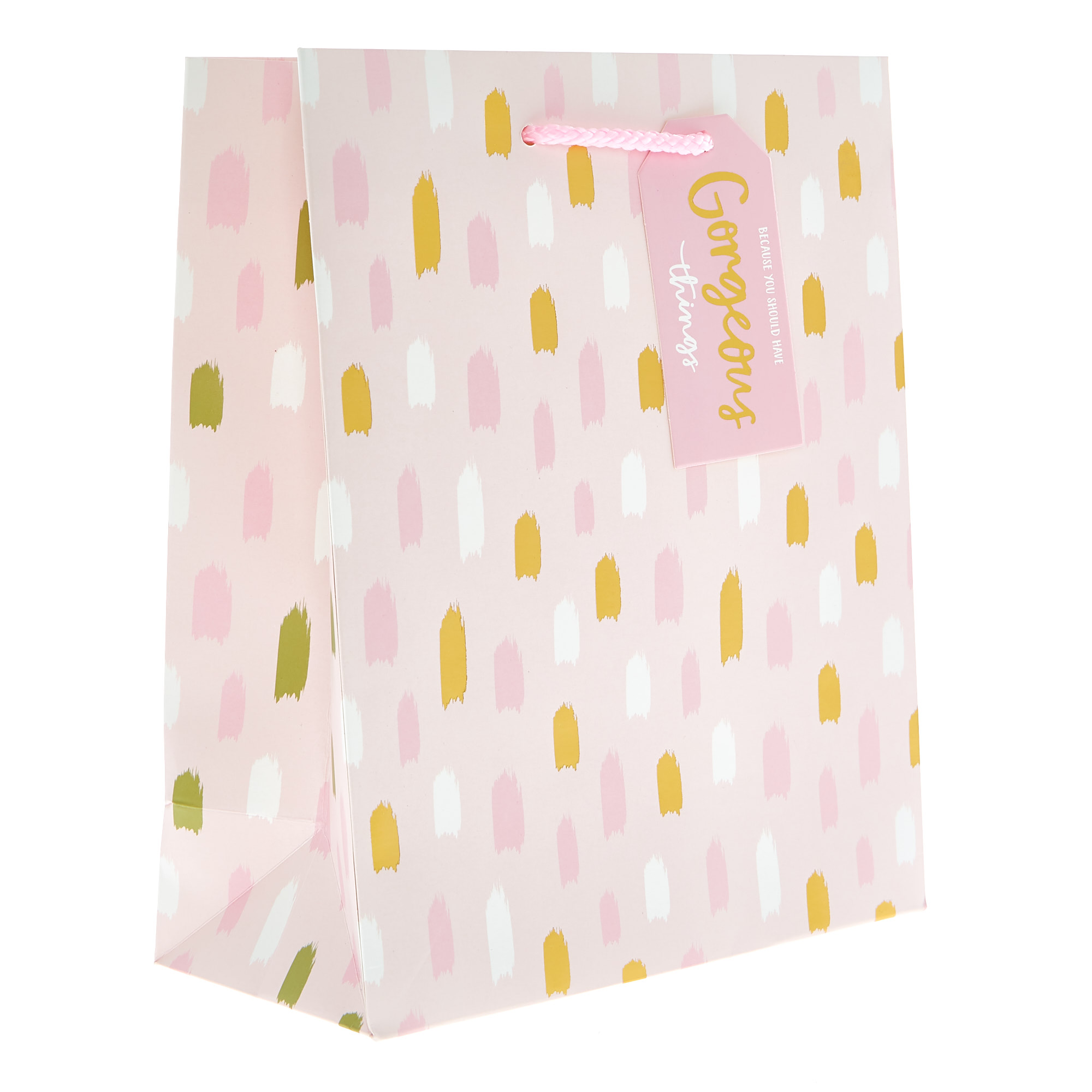 Medium Portrait Gift Bag - Pink Gorgeous Things 