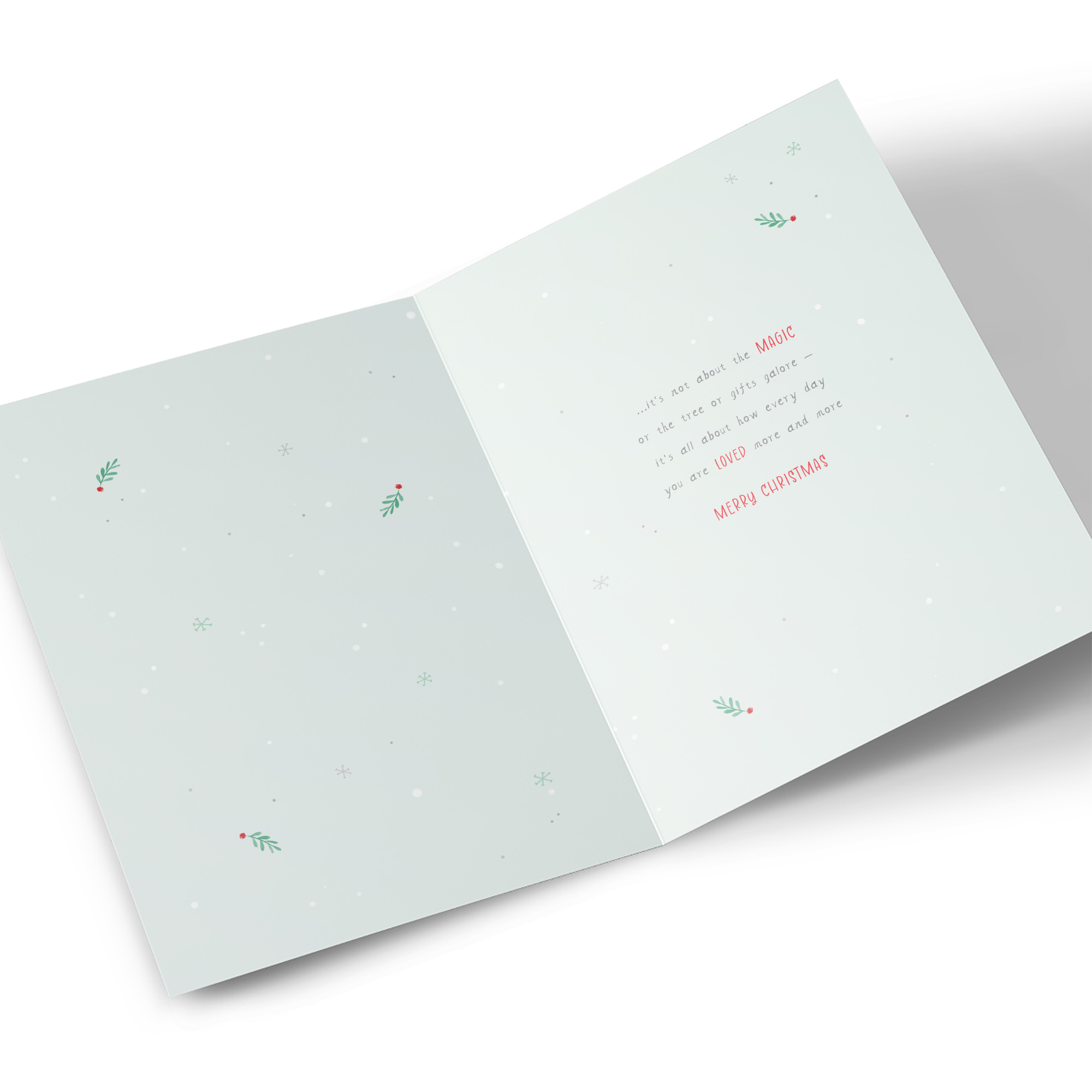 Christmas Card - Bear Putting Star on Tree, Great Grandson