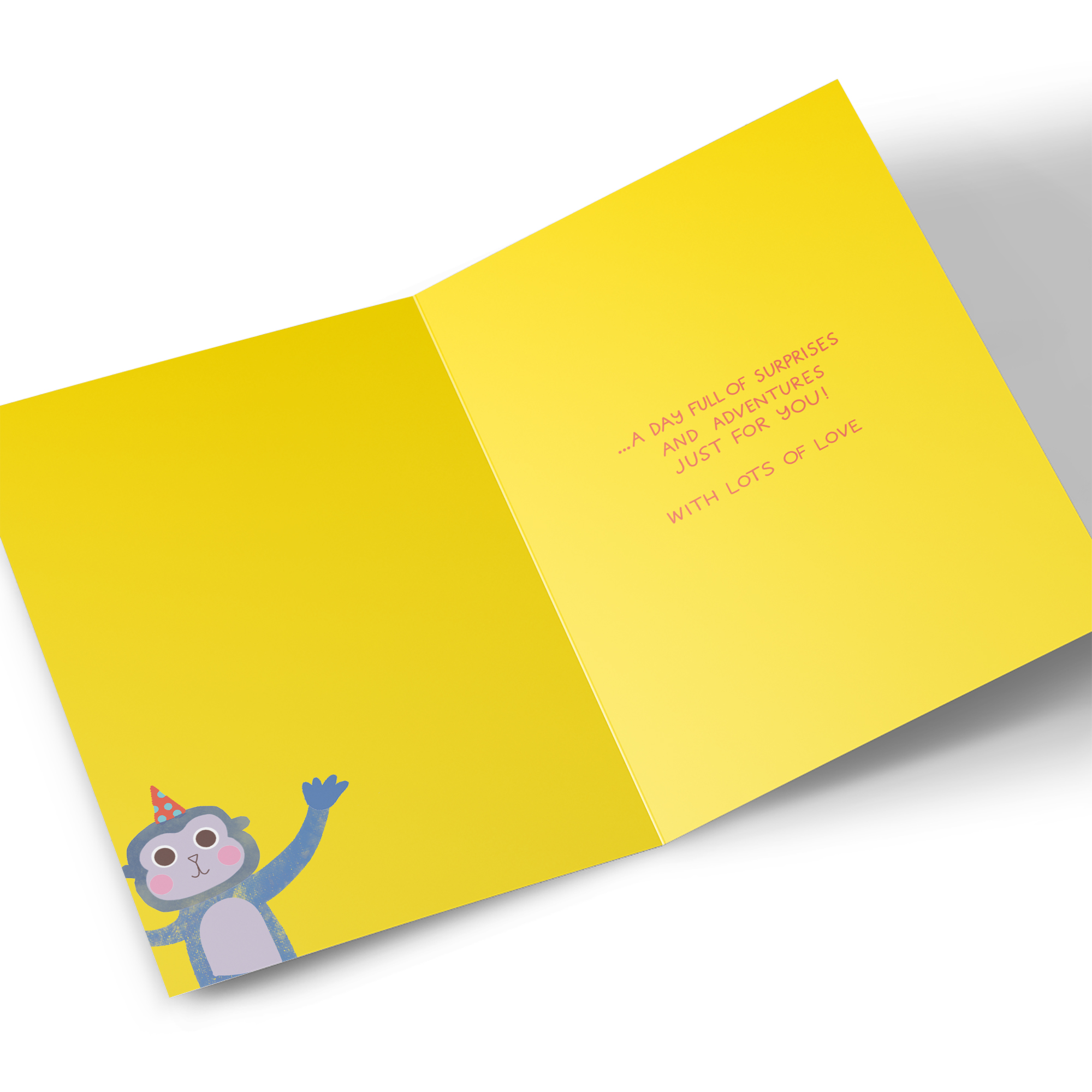 Birthday Card - Wild Animals Car Ride, Nephew