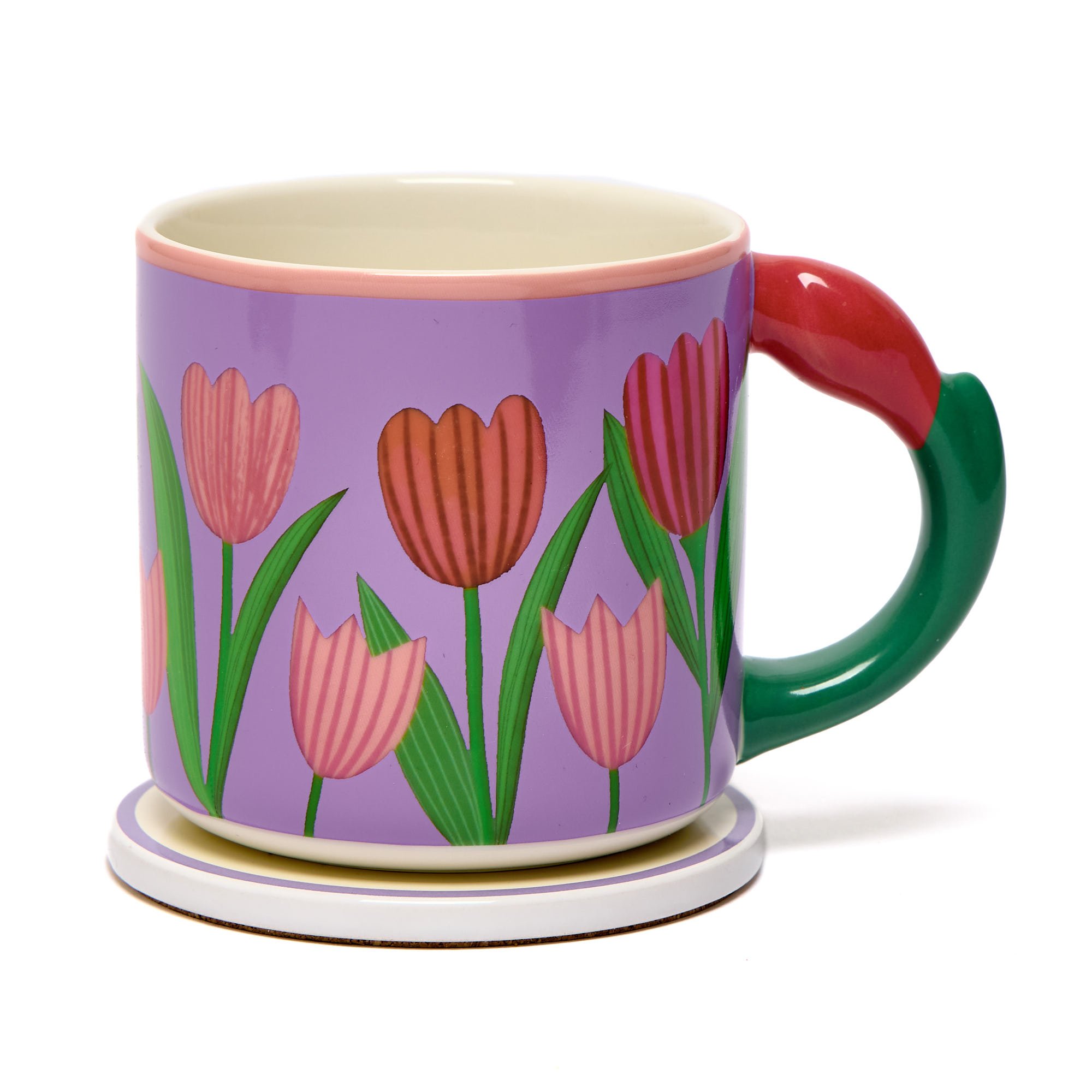 Spring Cottage Mug & Coaster Set