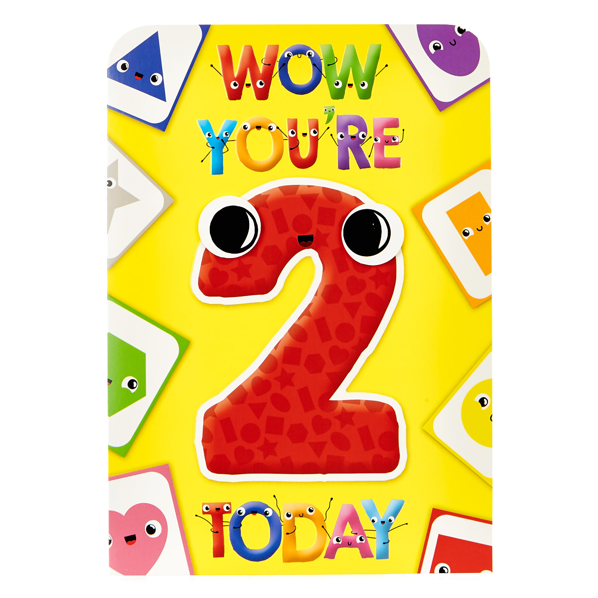 2nd Birthday Card & Memory Matching Game