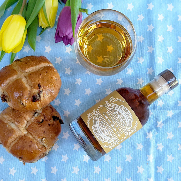 Personalised Hot Cross Bun Gin