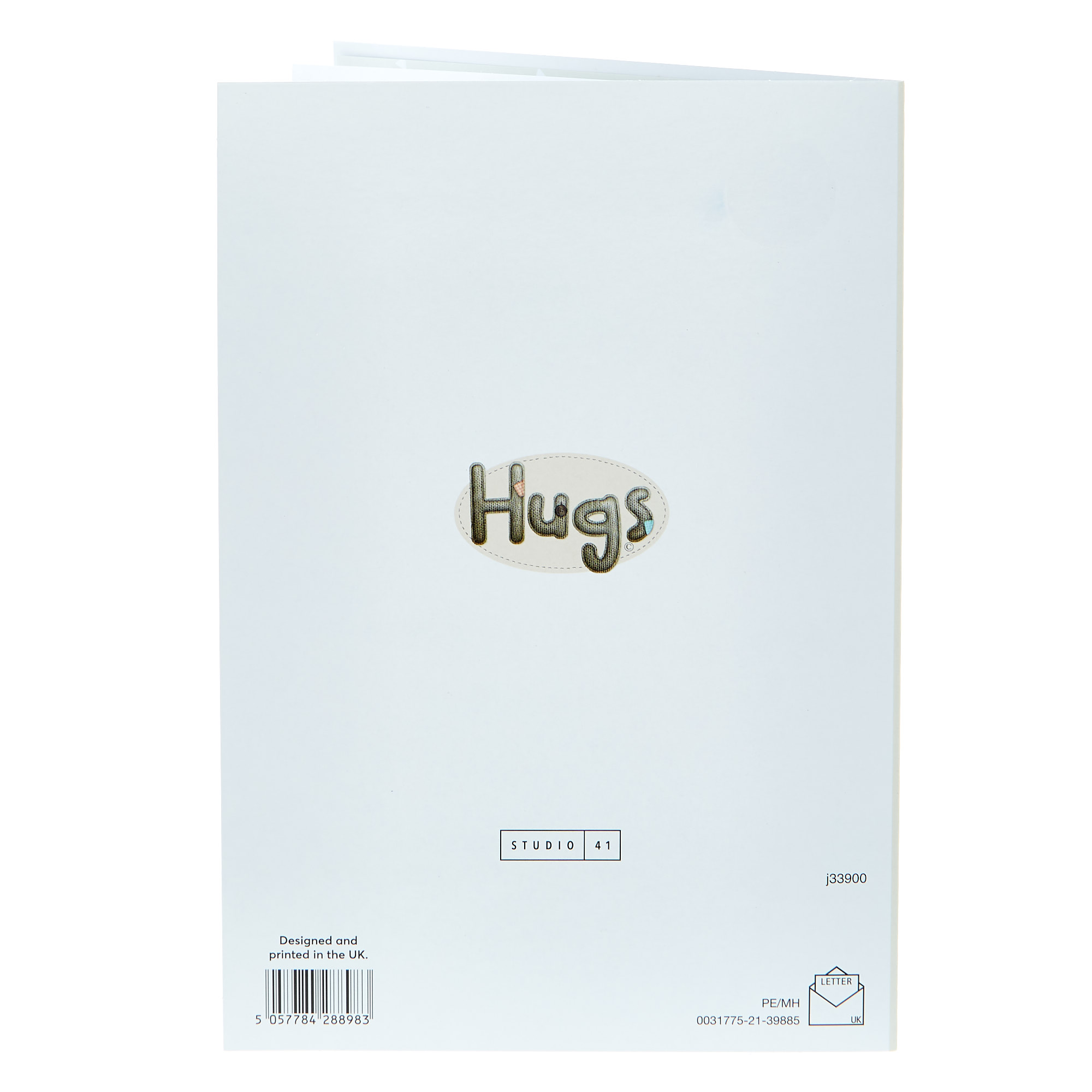 Hugs Bear 15th Birthday Card - Balloons