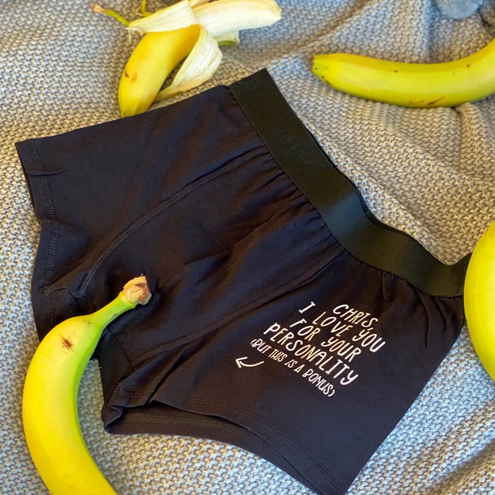 Personalised Underwear - I Love Your Personality