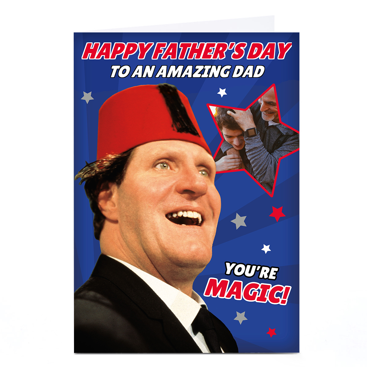 Photo Tommy Copper Father's Day Card -  You're Magic