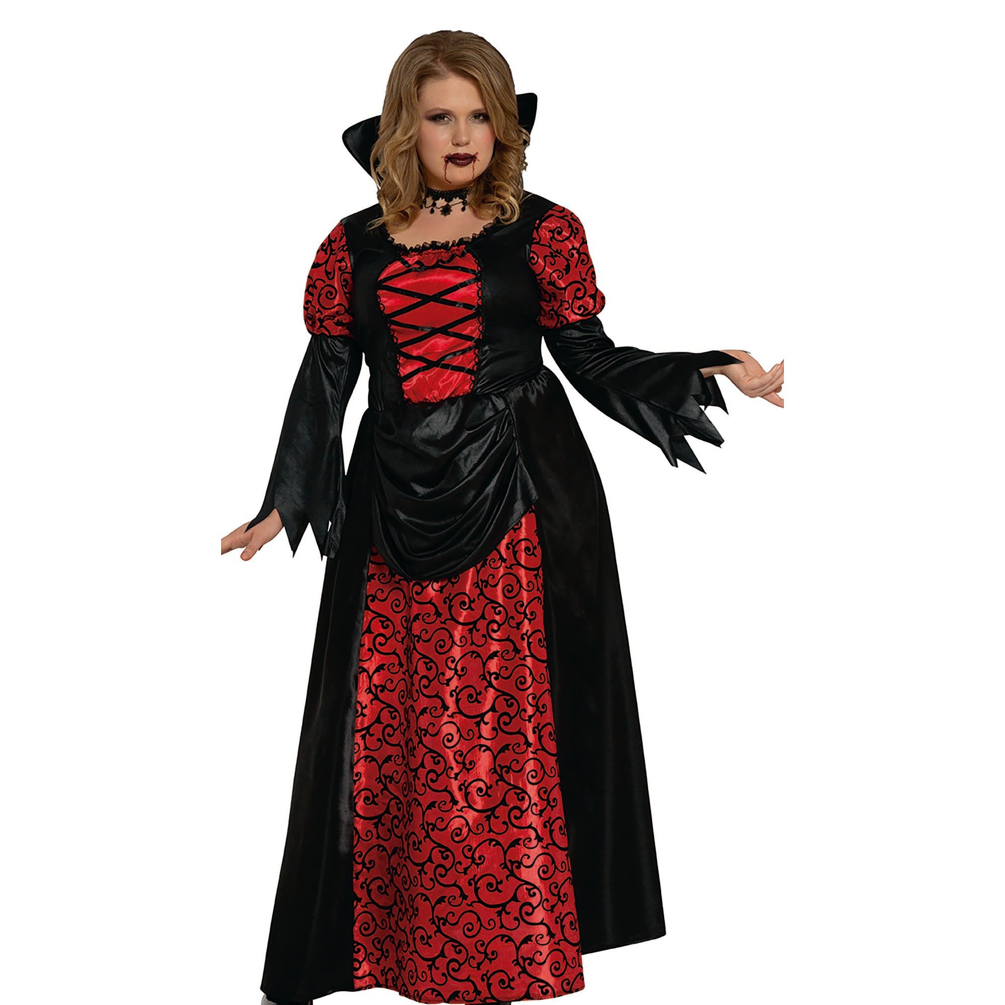 Vampiress Adult Fancy Dress Costume 