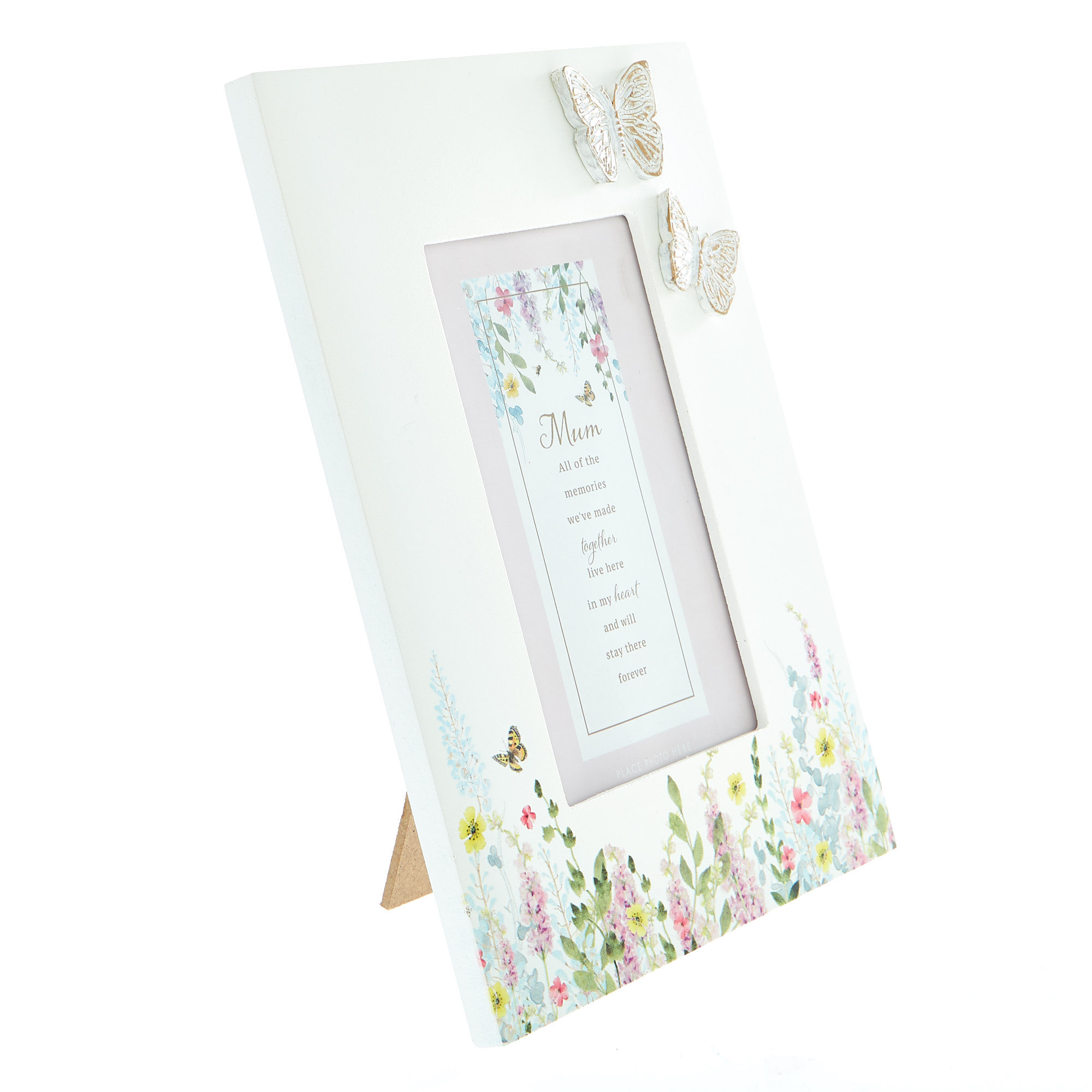 Mum Wildflowers & Butterfly Photo Frame