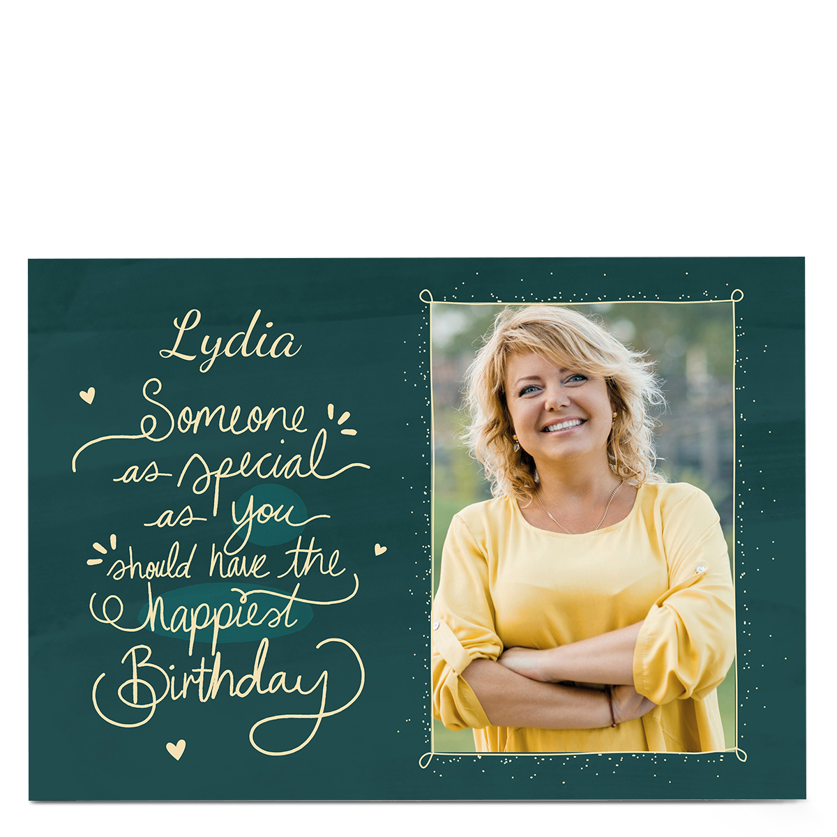 Photo Birthday Card - Someone As Special As You