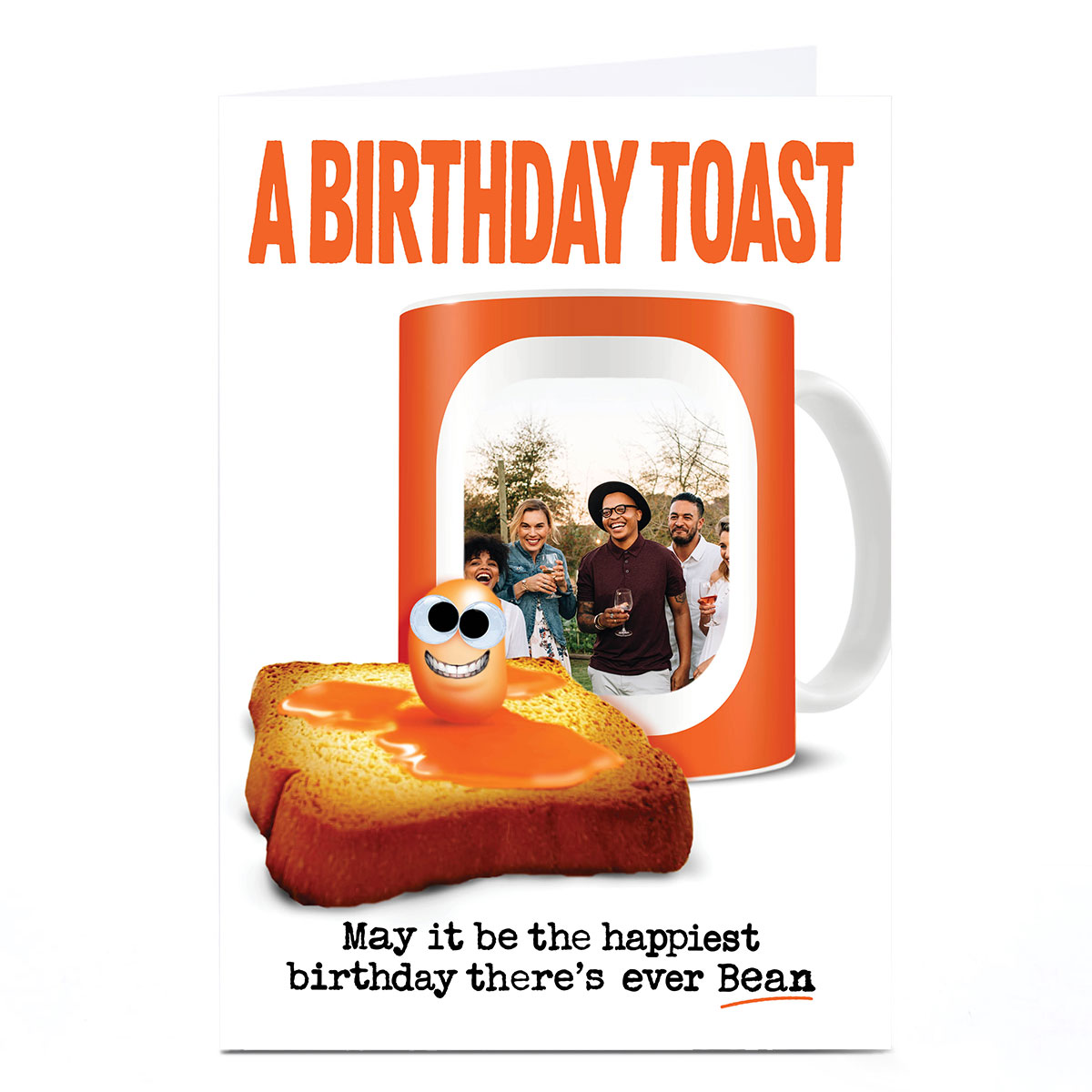 Photo PQ Quips Birthday Card - A Birthday Toast 