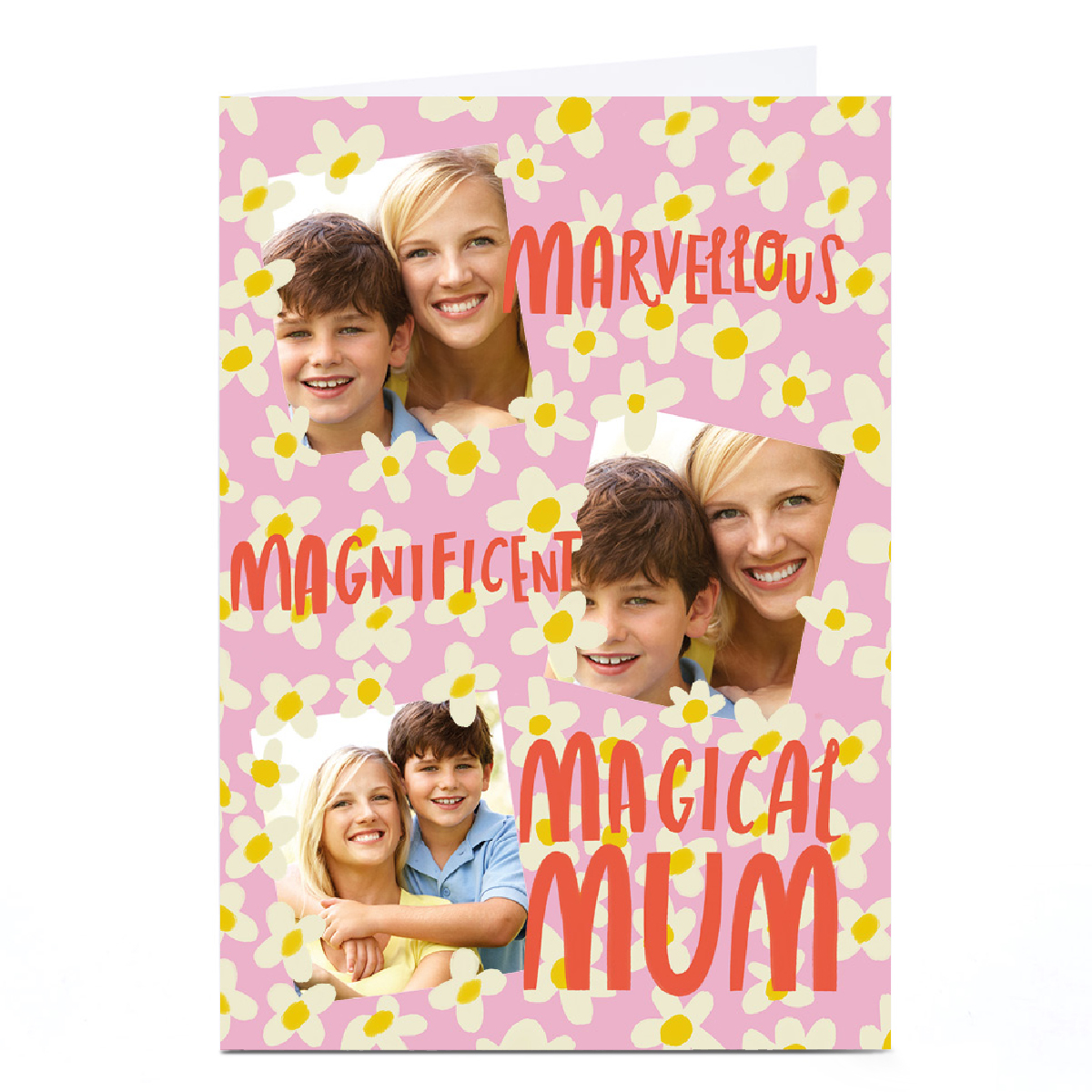 Photo Stevie Studio Mother's Day Card - Marvellous Magnificent Magical Mum
