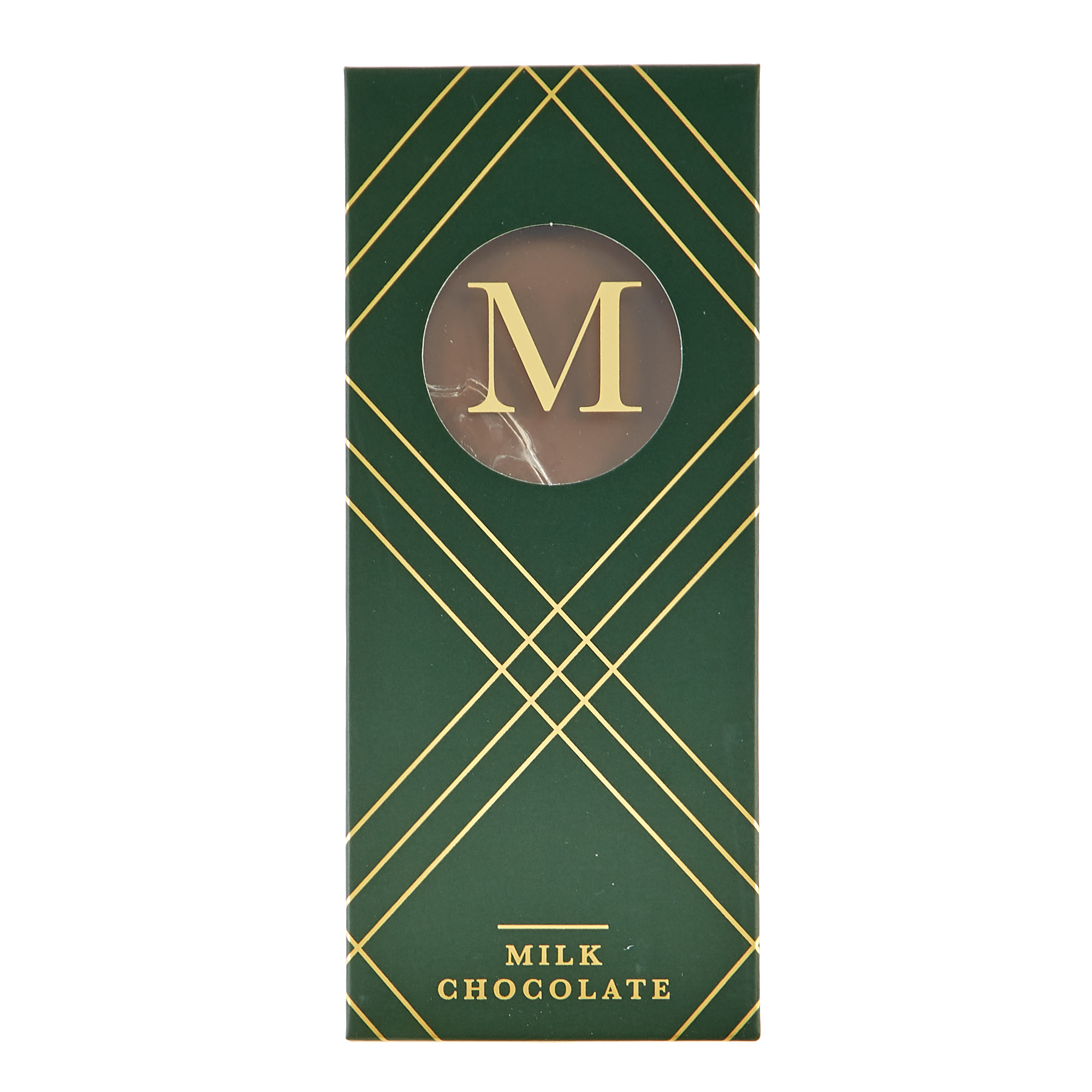 Letter M Milk Chocolate Slab