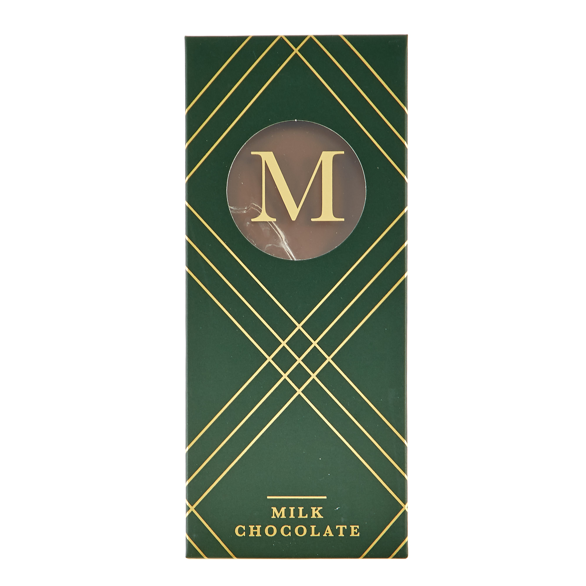 Letter M Milk Chocolate Slab