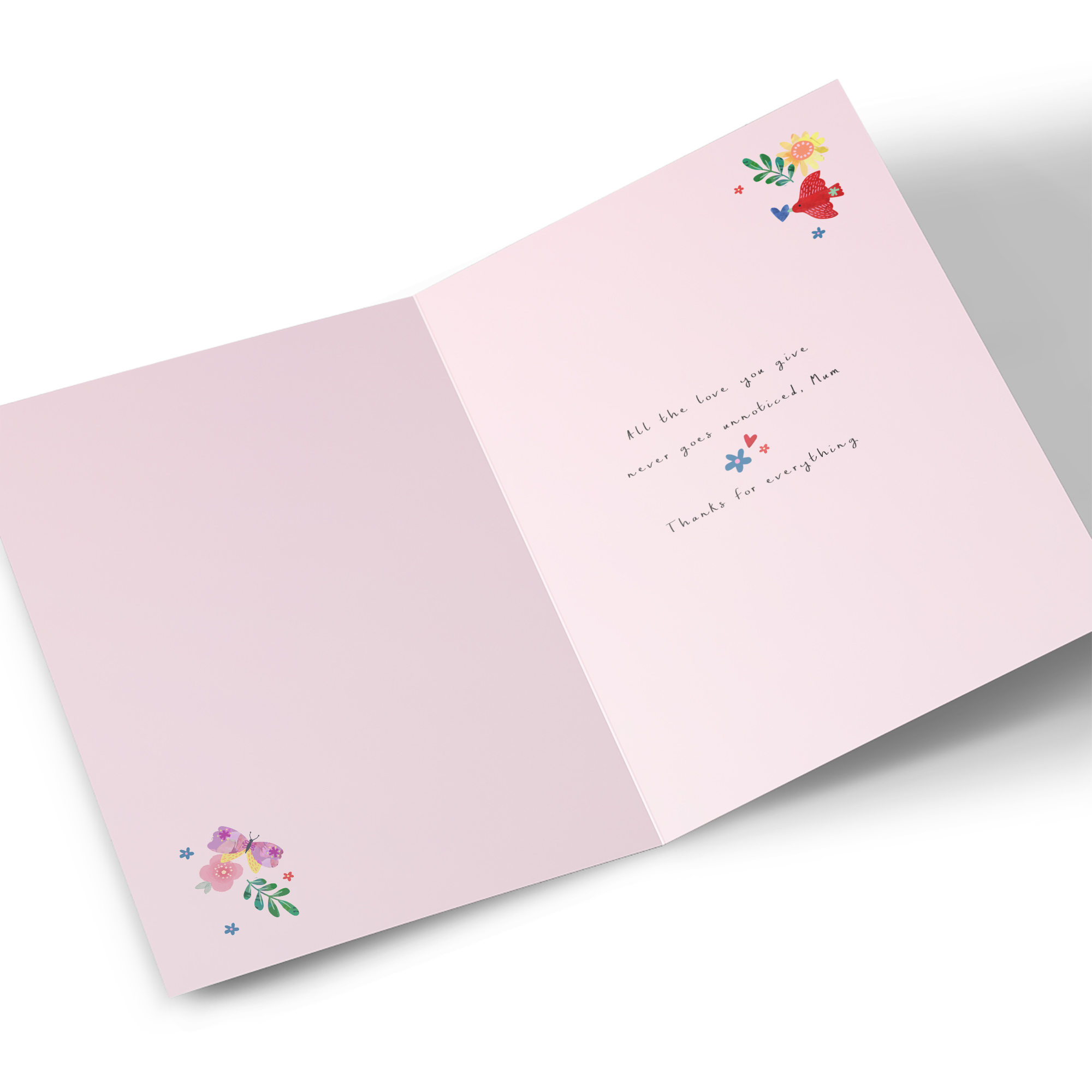 Mother's Day Card - For You Mum On Mother's Day