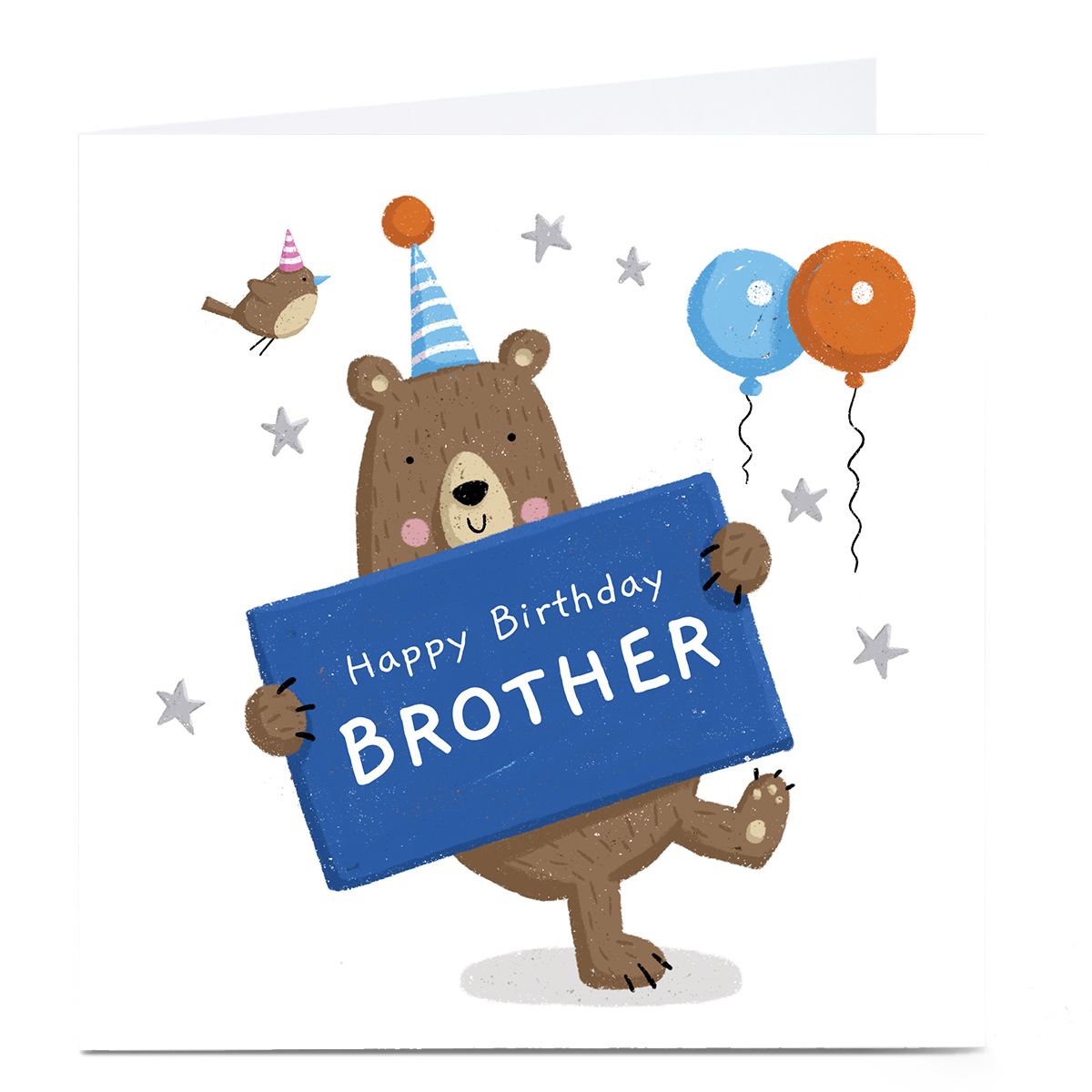 Personalised Dumpling Green Birthday Card - Brother