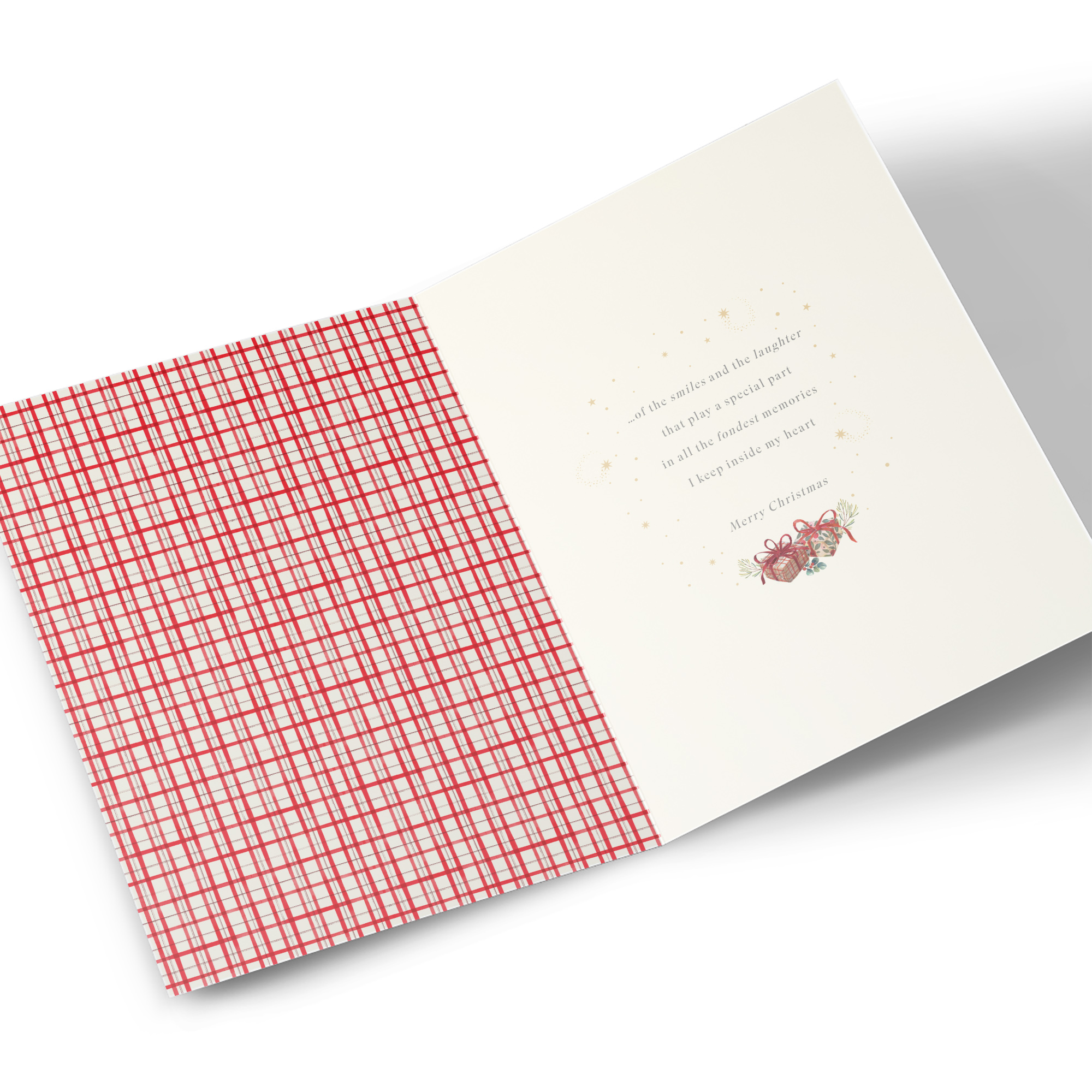 Christmas Card - Special Times Santa, Dad & Stepmum