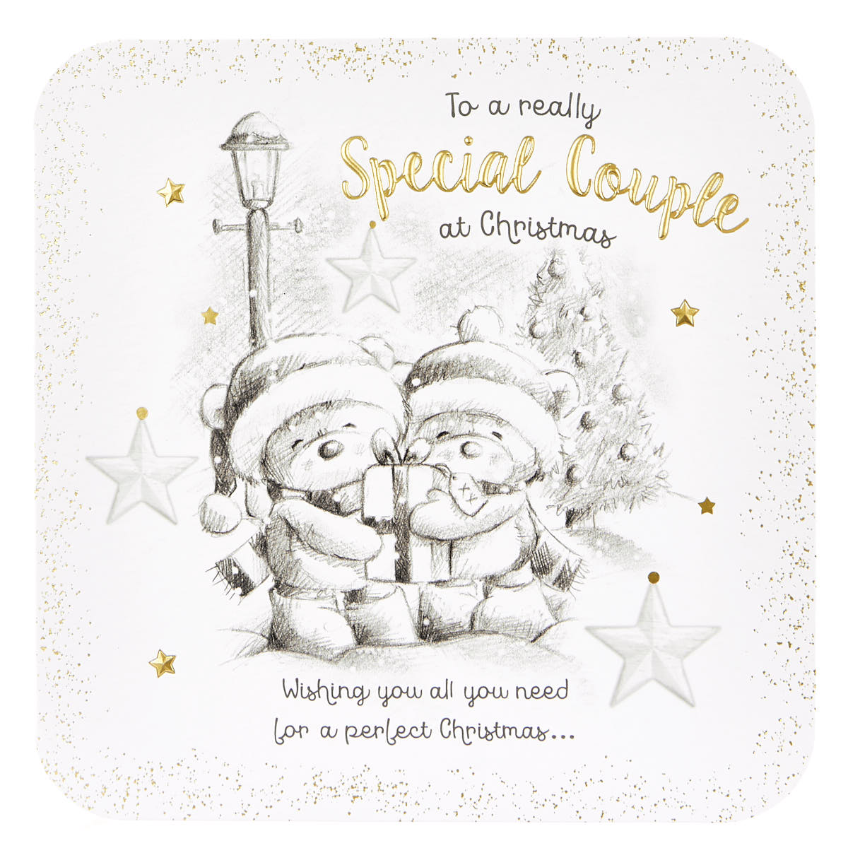 Buy Christmas Card - Hugs Special Couple for GBP 1.29 | Card Factory UK