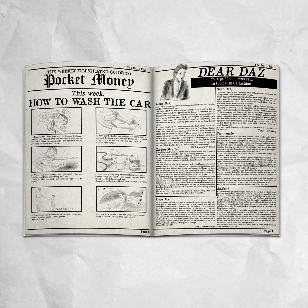 Personalised Newspaper - The Daily Dad
