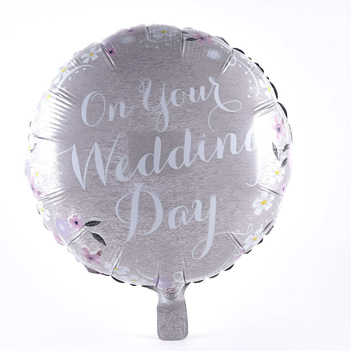 On Your Wedding Day Foil Helium Balloon