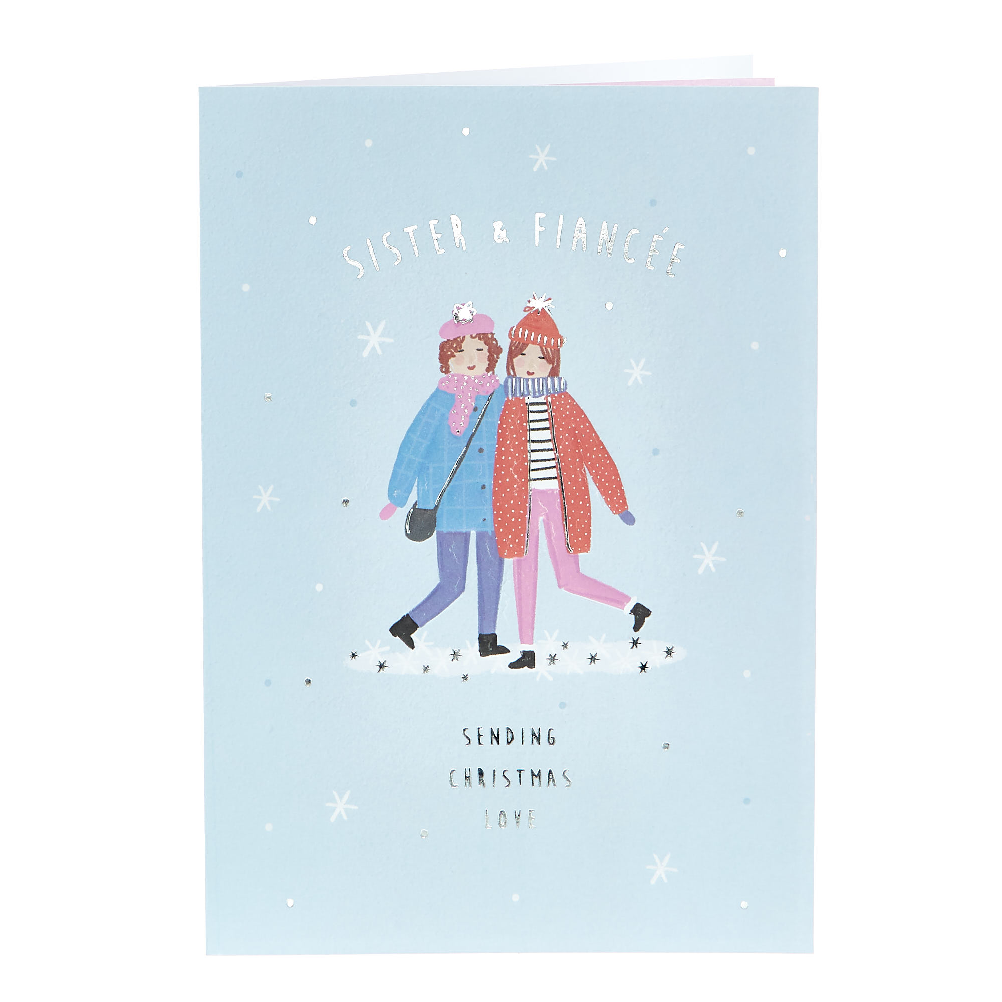 Christmas Card - Sister & FiancÃƒÂ©e Sending Love