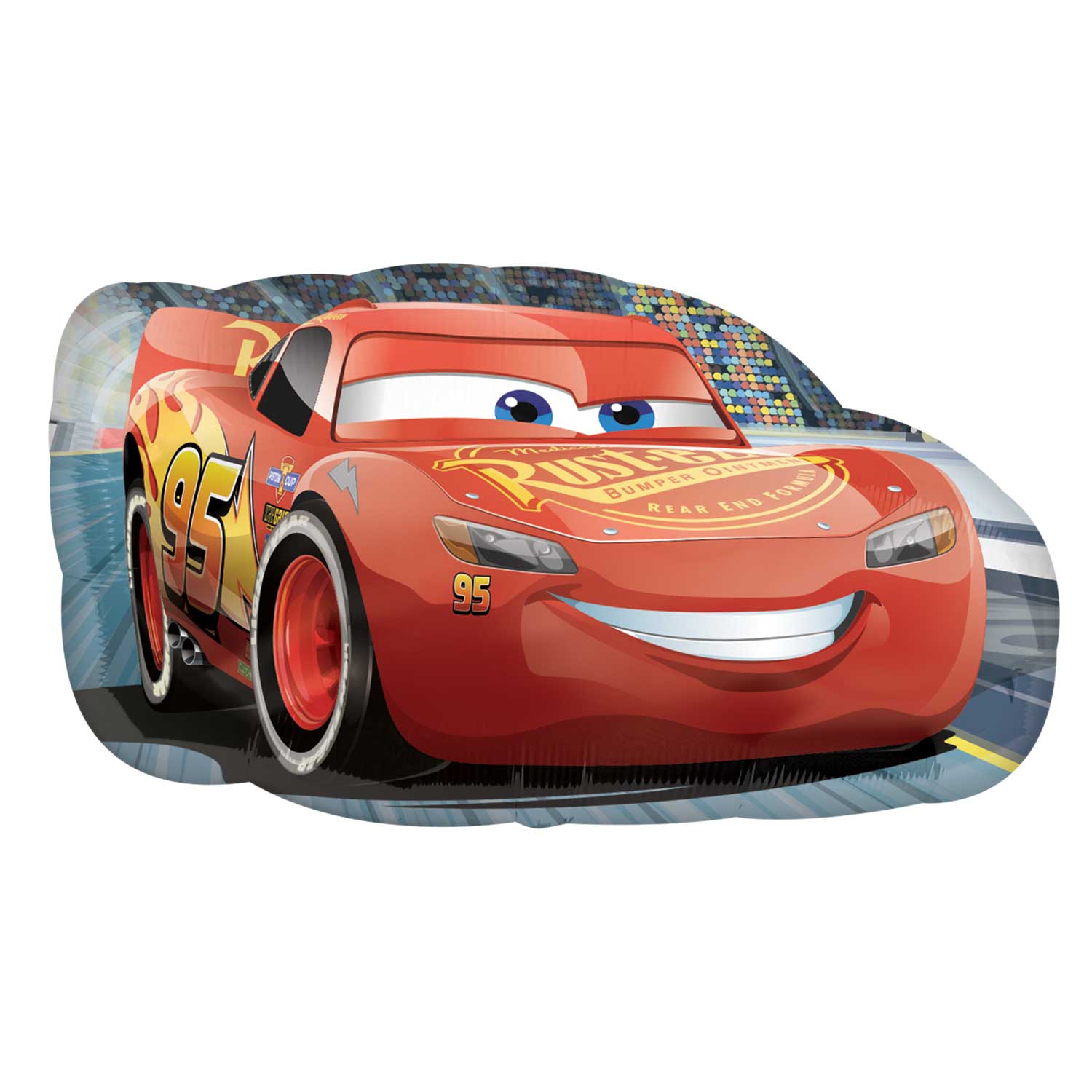 30-Inch Cars 3 Lightning McQueen SuperShape Foil Balloon