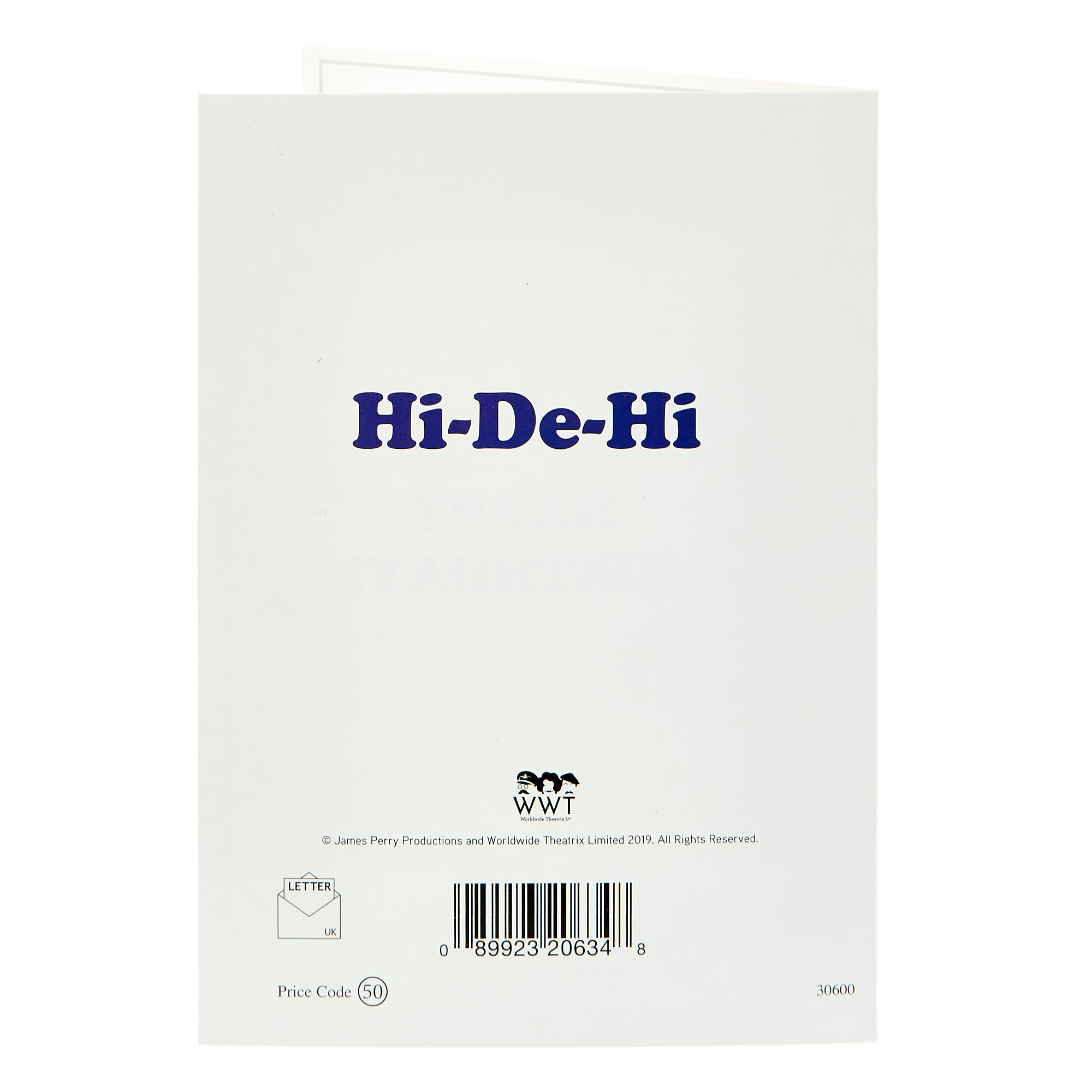 Hi-De-Hi Birthday Card - I'm So Excited