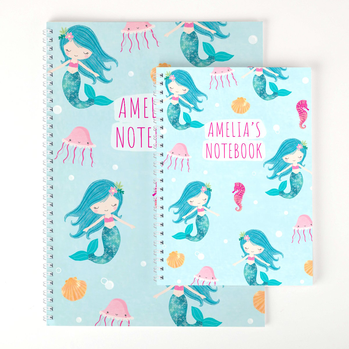 Personalised Notebook - Mermaid