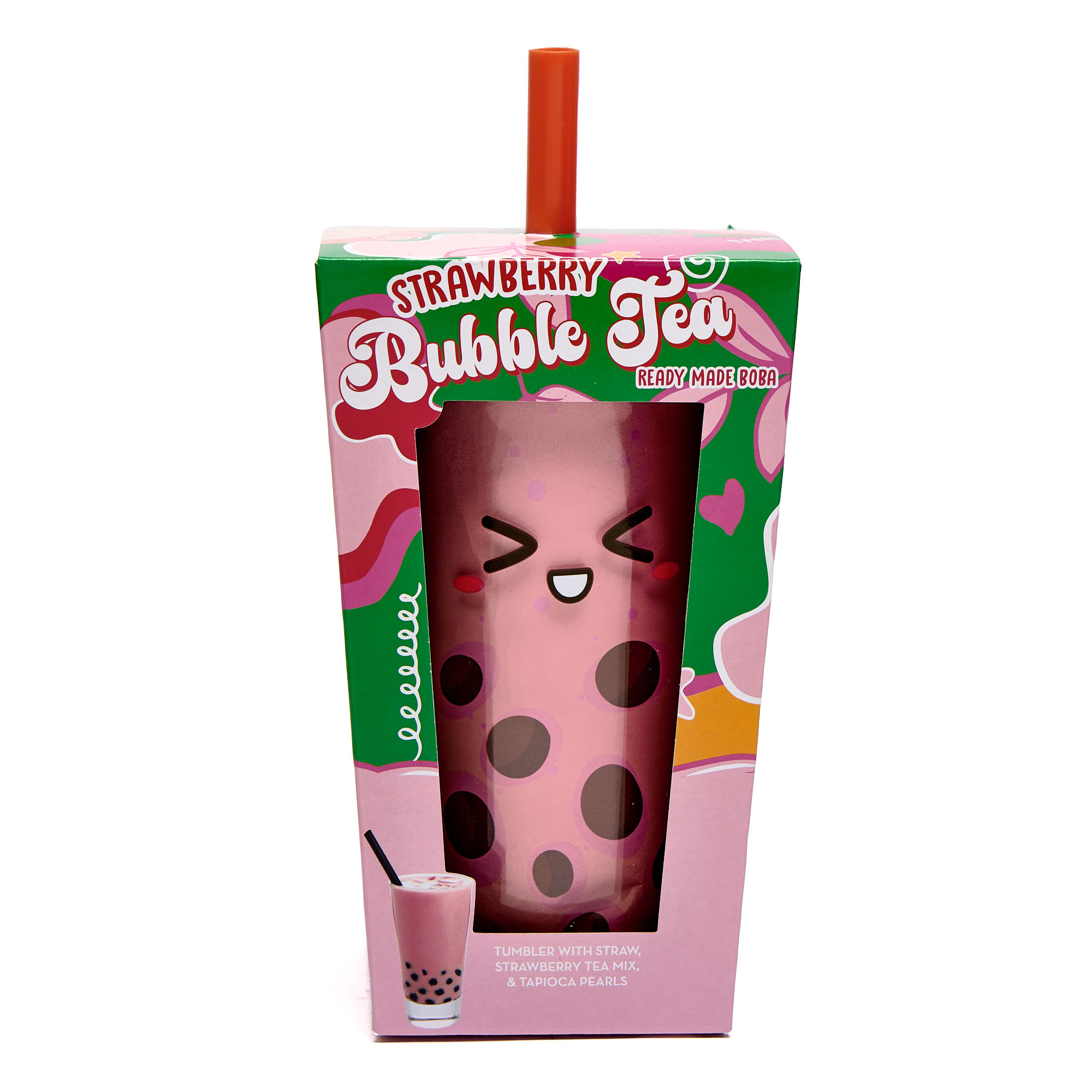 Strawberry Bubble Tea Gift Set