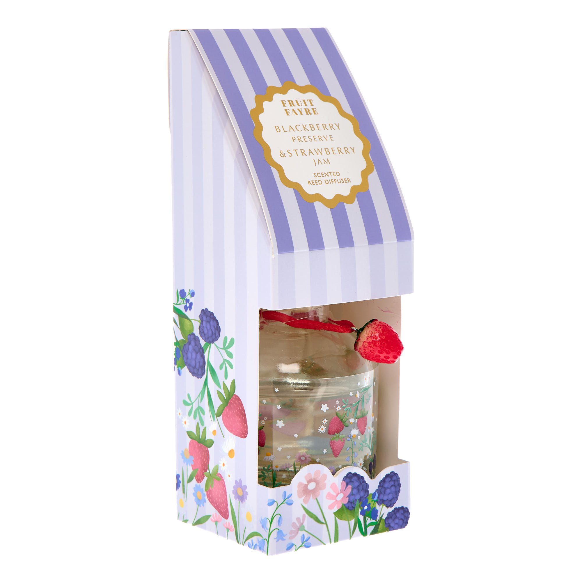 Fruit Fayre Blackberry Preserve & Strawberry Jam Scented Reed Diffuser