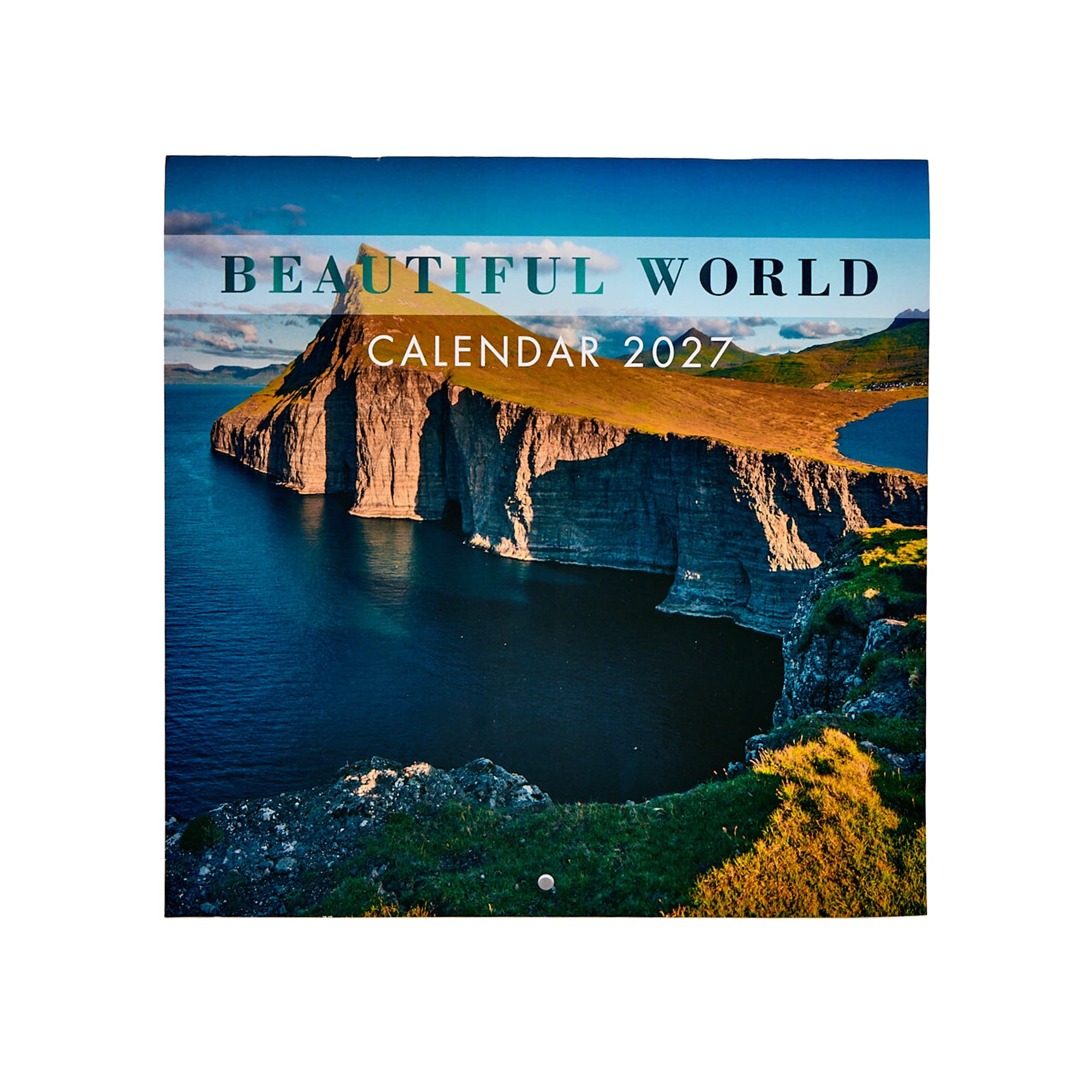Beautiful World 2027 Square Wall Calendar