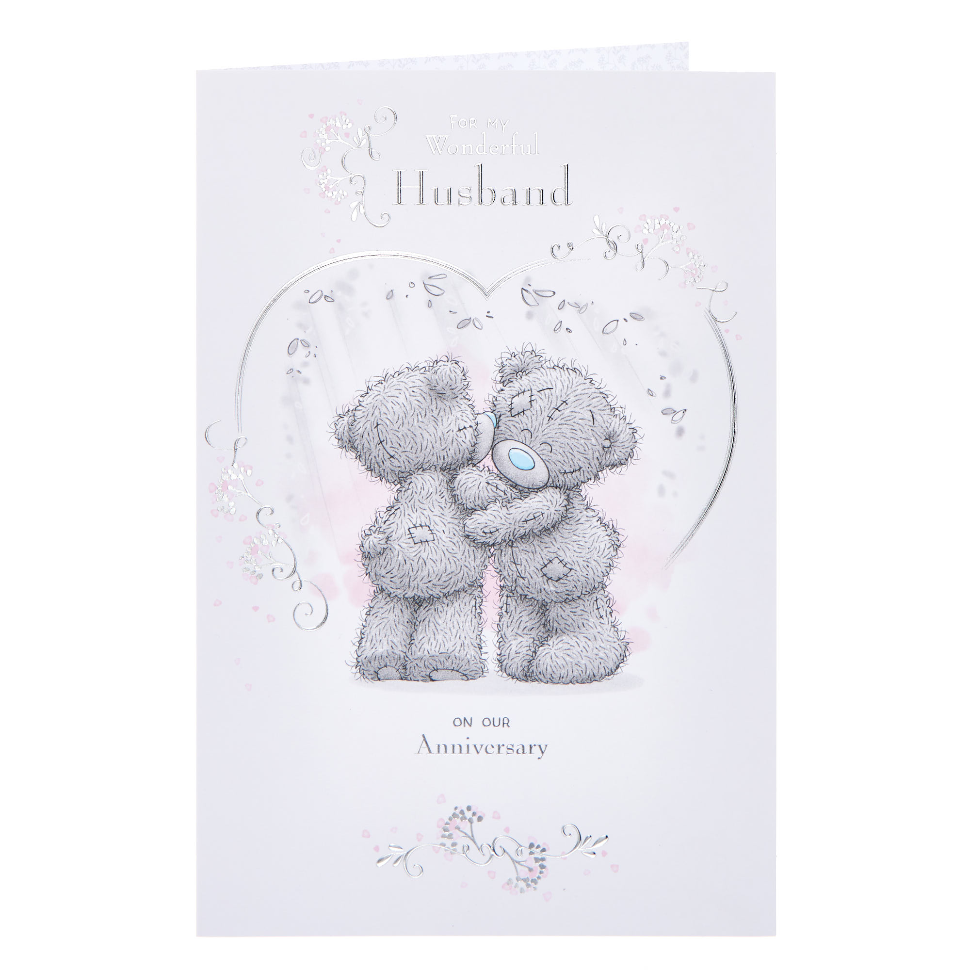 Tatty Teddy Wonderful Husband Wedding Anniversary Card