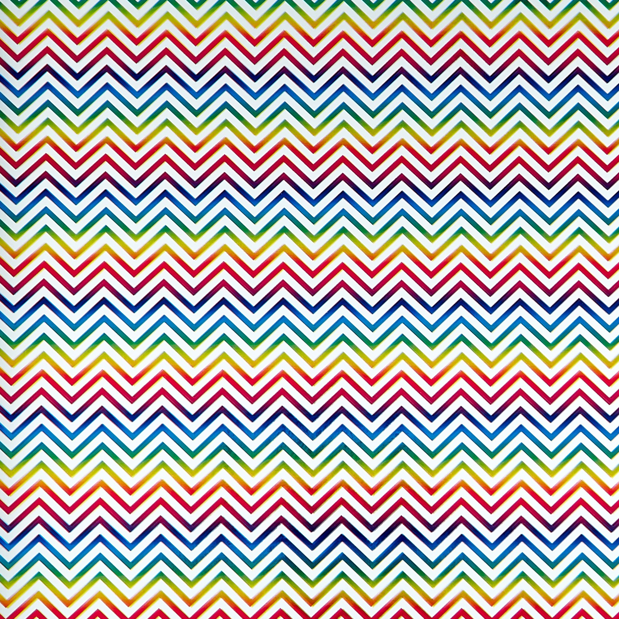 Rainbow Chevron Roll Wrap - 3 Metres 