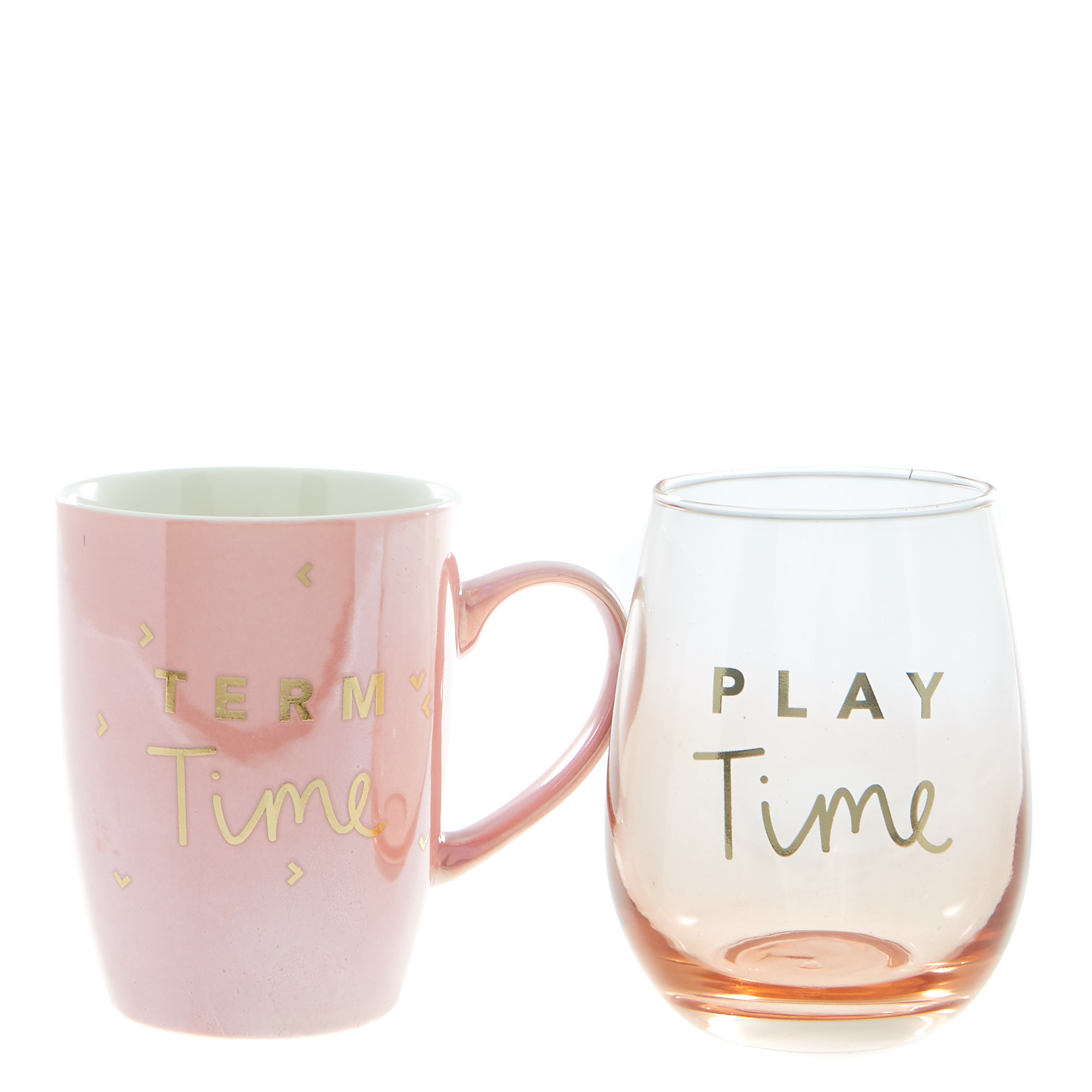 Thank You Teacher Mug & Glass Gift Set