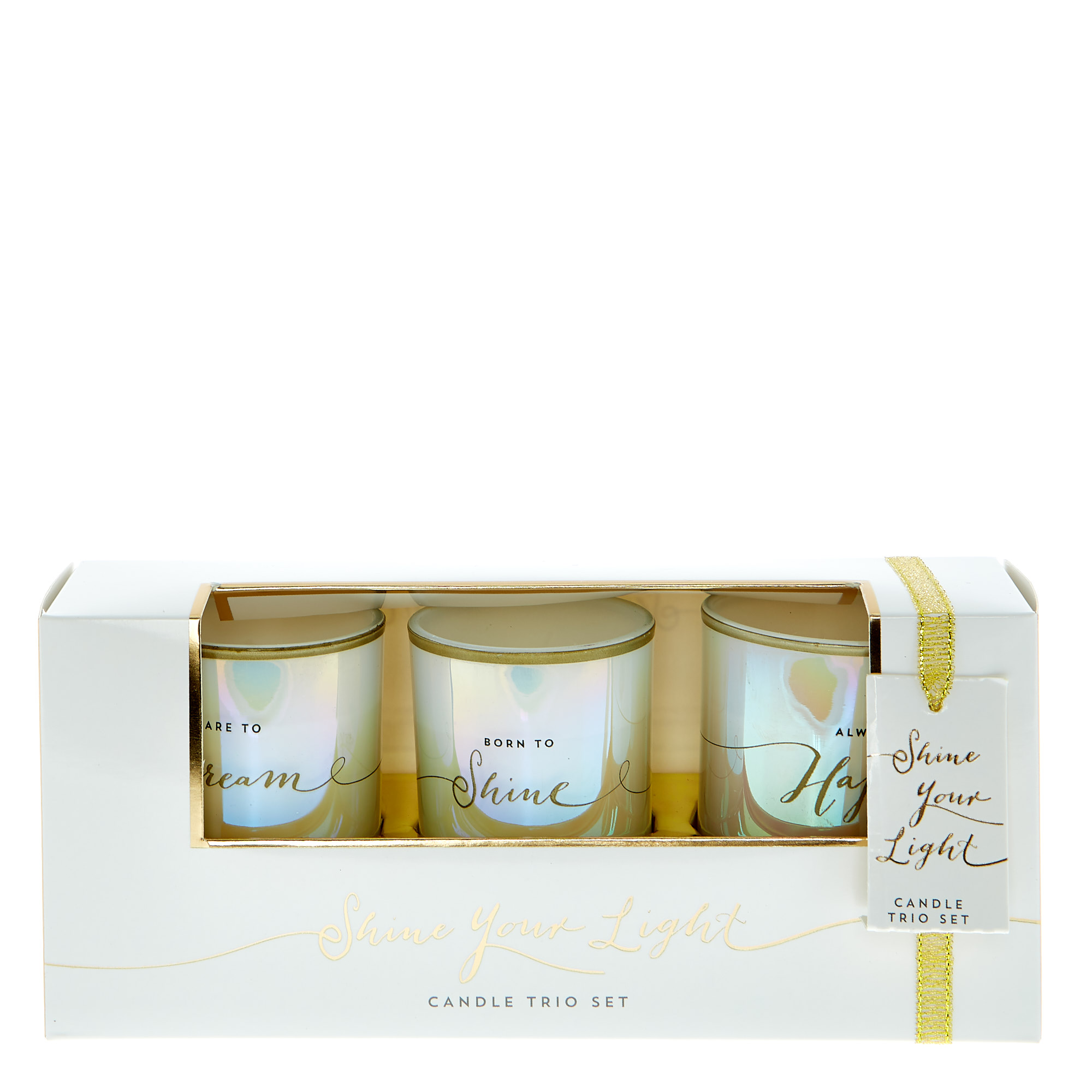 Shine Your Light Scented Candles - Set Of 3