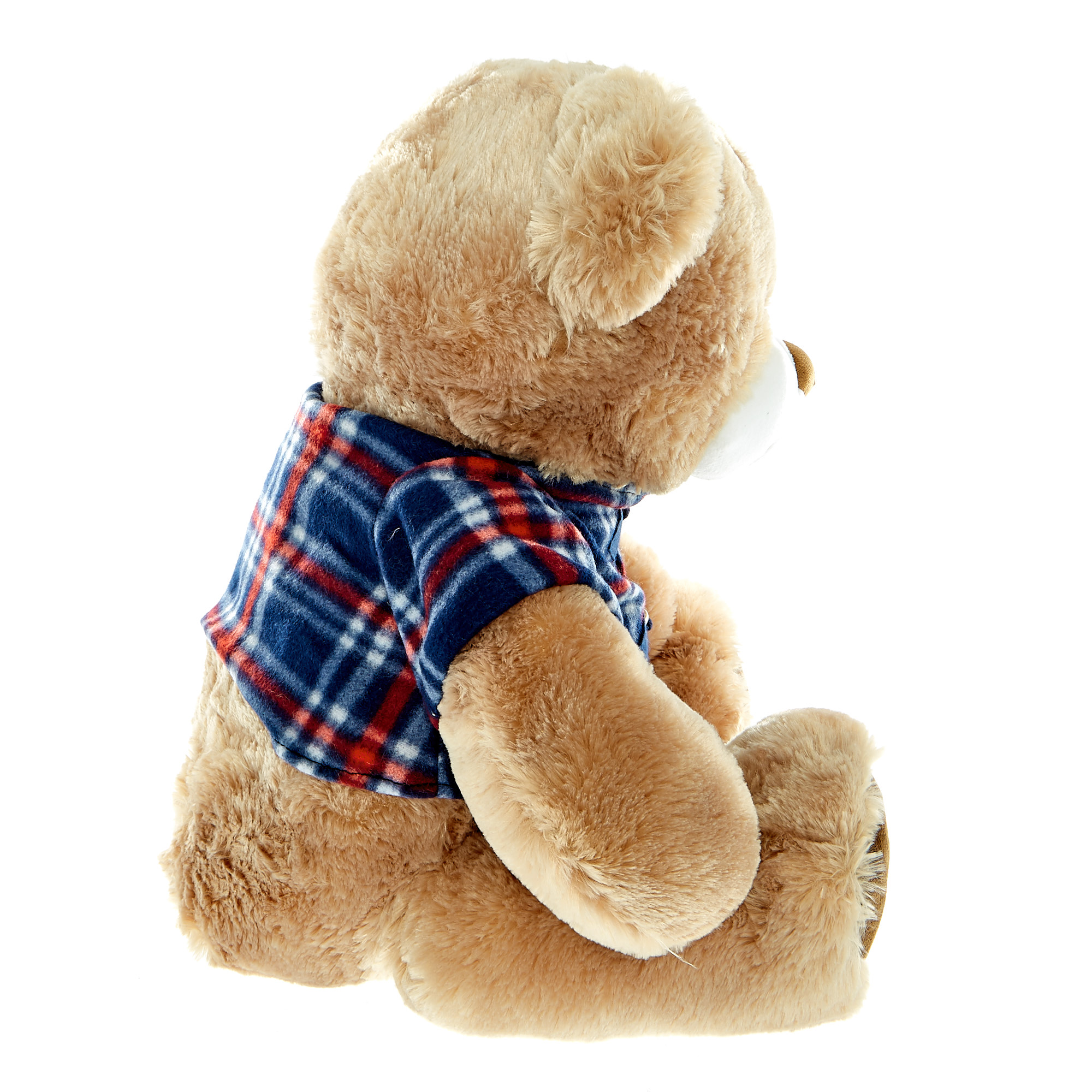Large Bear in Duffle Coat Soft Toy 