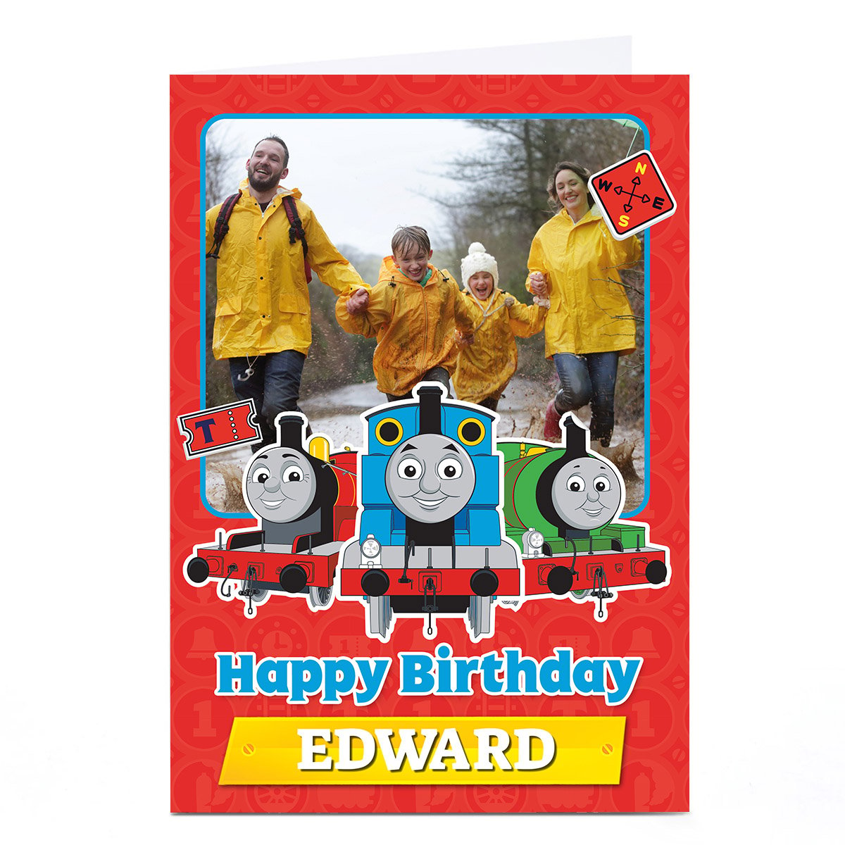 Thomas & Friends Photo Card - Happy Birthday
