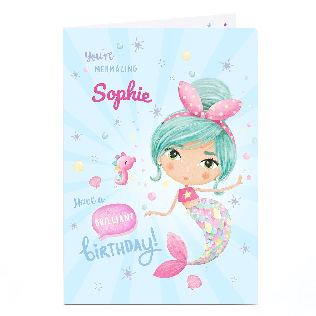 Personalised Card - Brilliant Birthday