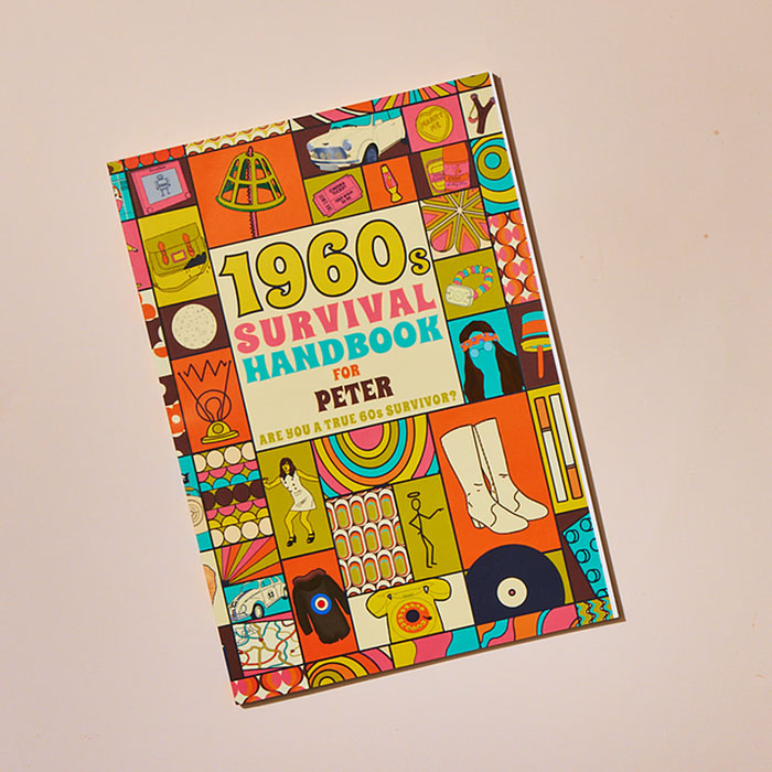 Personalised 1960s Nostalgia Survival Book - Paperback