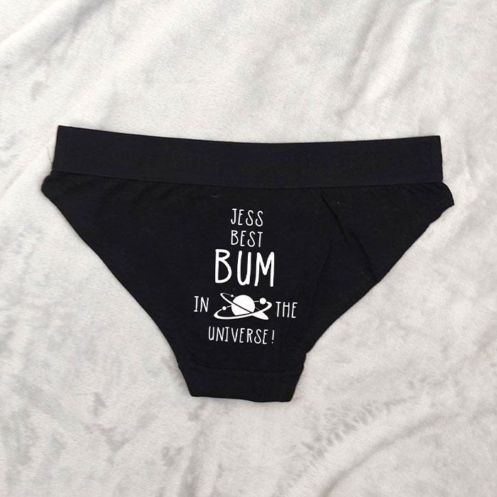 Personalised Underwear - Best Bum In The Universe
