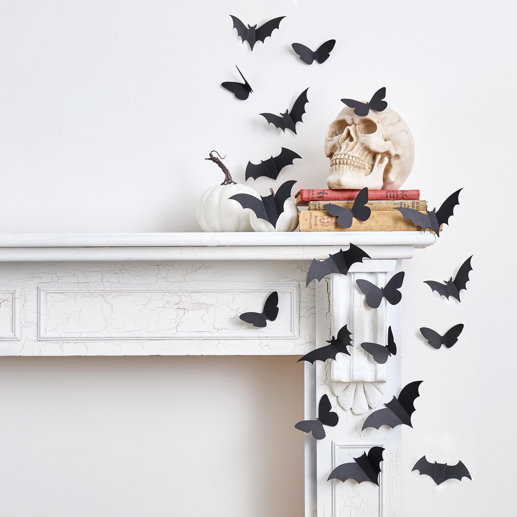 3D Bats & Butterflies Decoration - Pack of 24