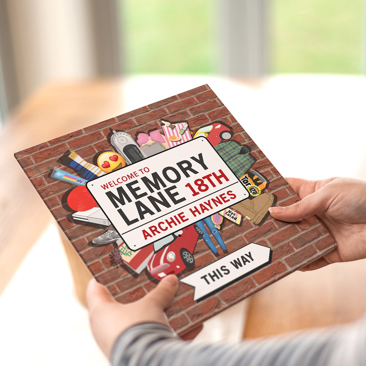 Personalised Book - Memory Lane 18th Birthday