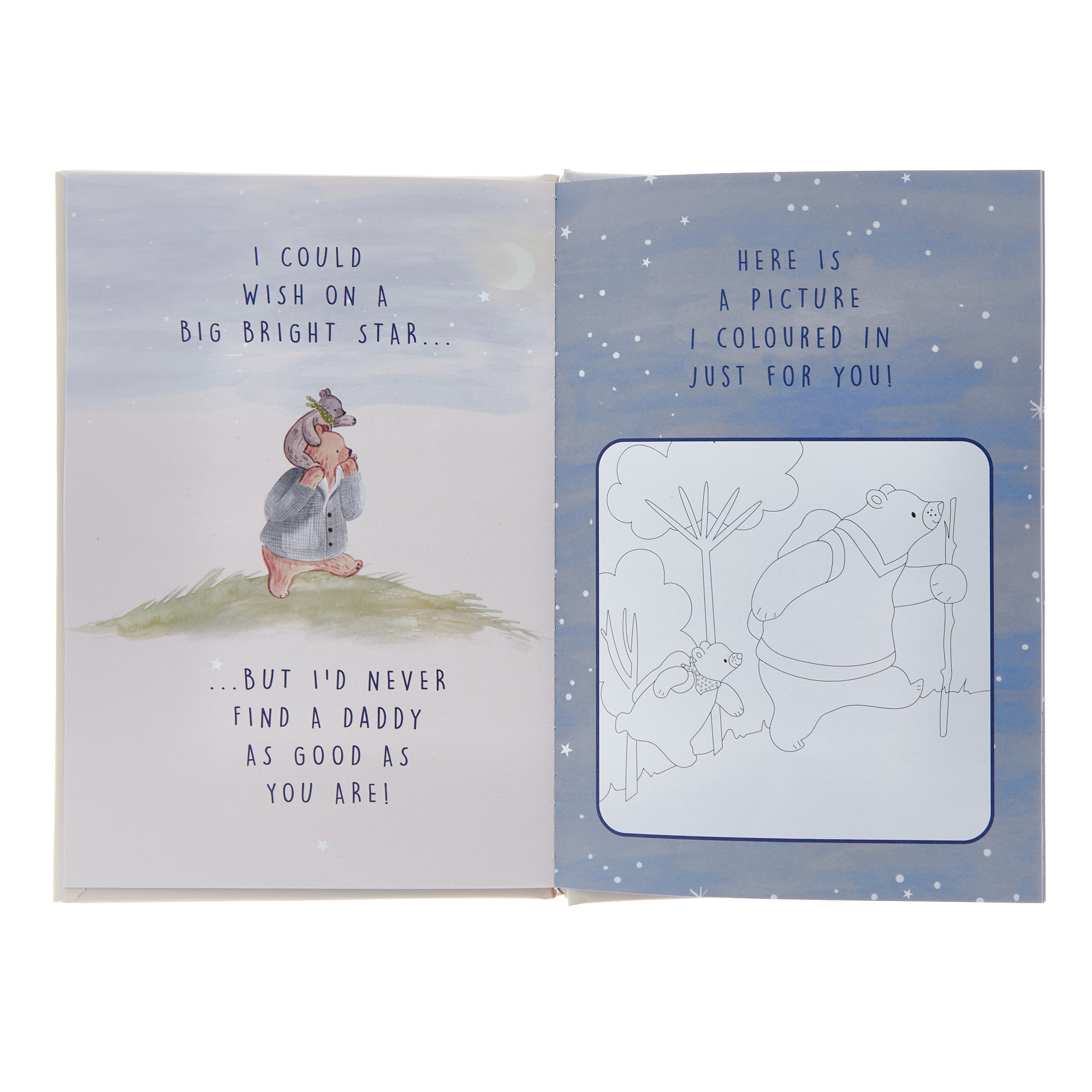 Especially For Daddy Personalised Book