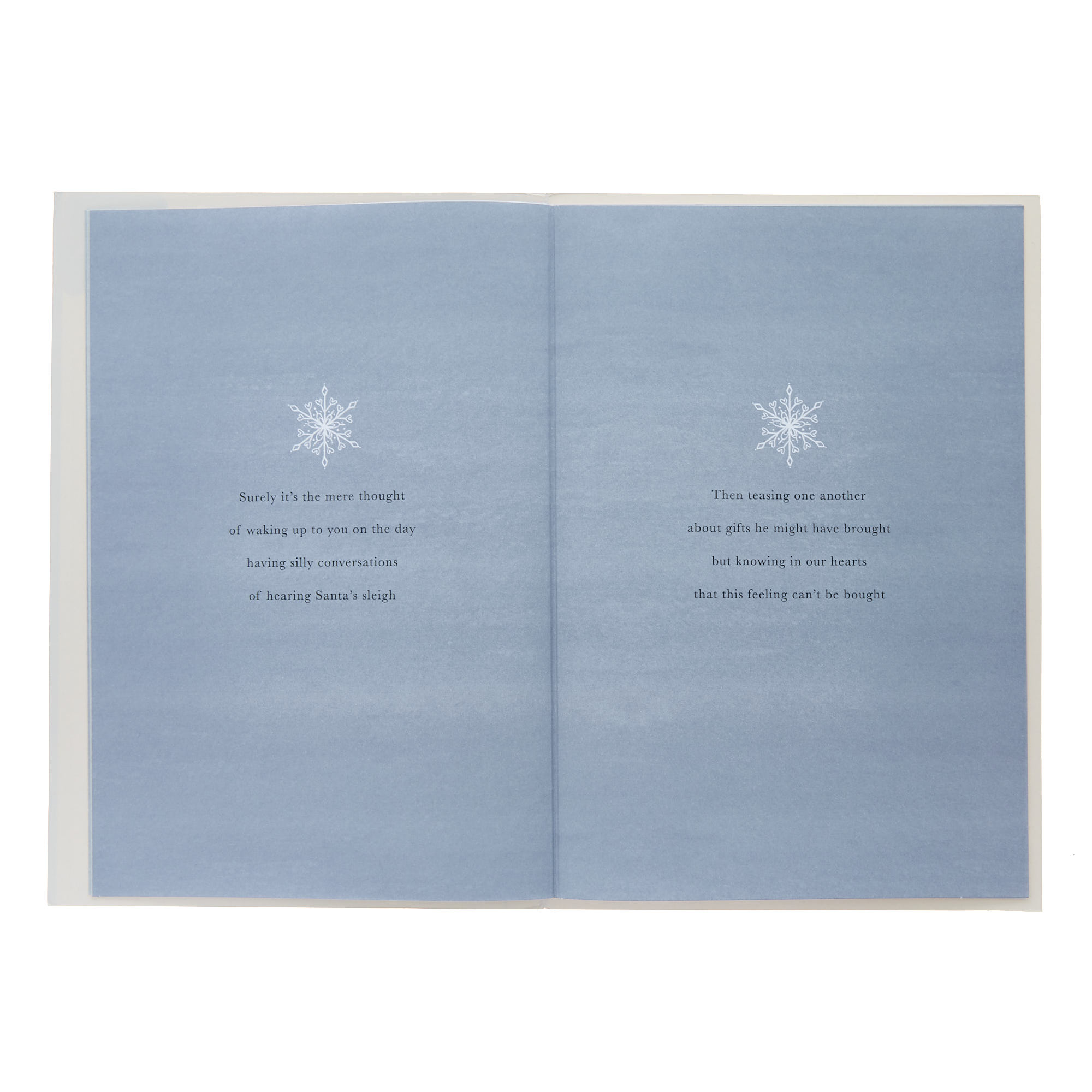 One I Love Special Wishes Market Christmas Card