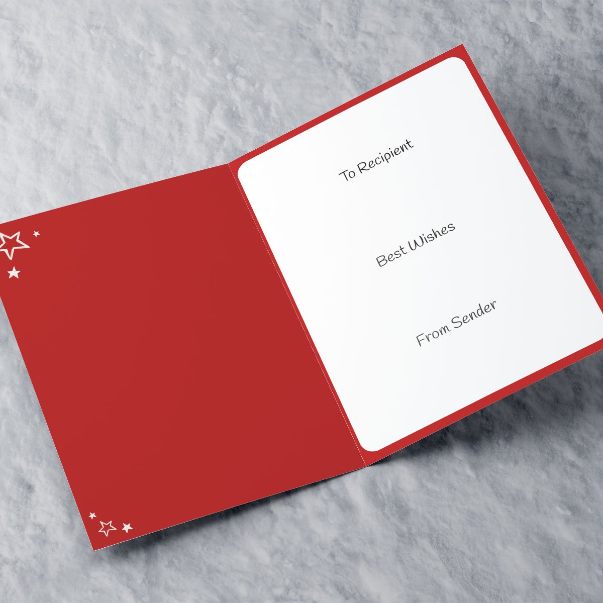 Personalised Christmas Card - 'Tis The Season