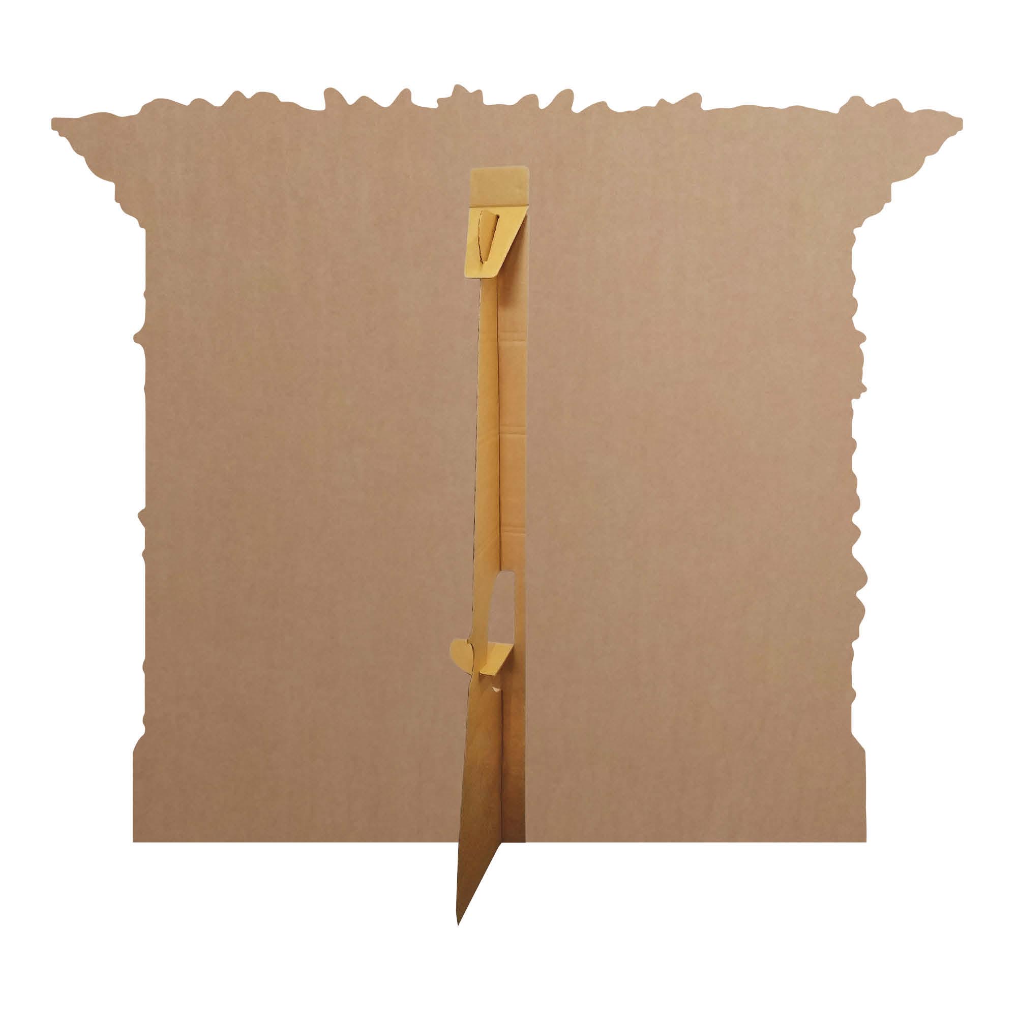 Festive Christmas Fireplace Cardboard Cutout 