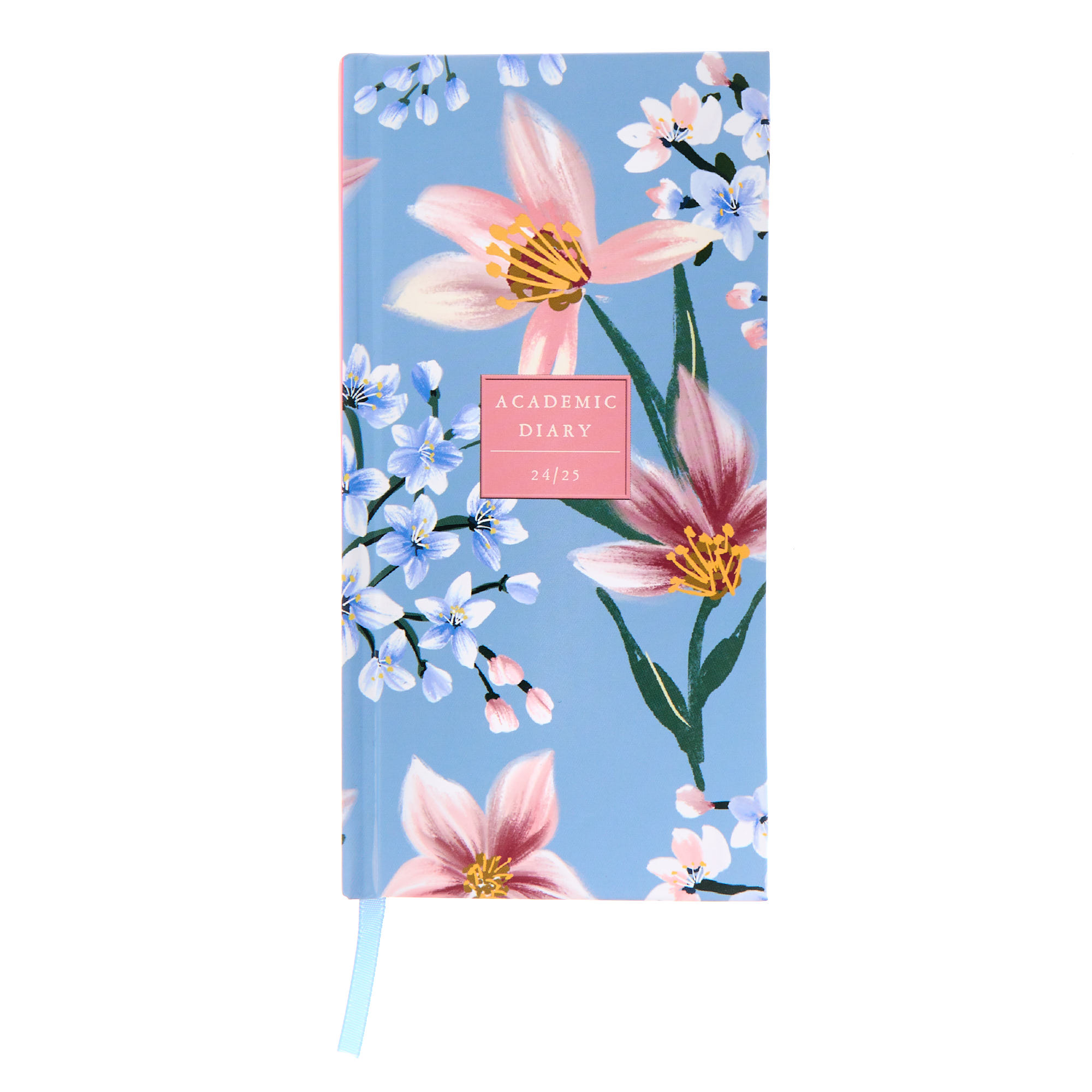 Floral Slim Academic Diary 2024/25