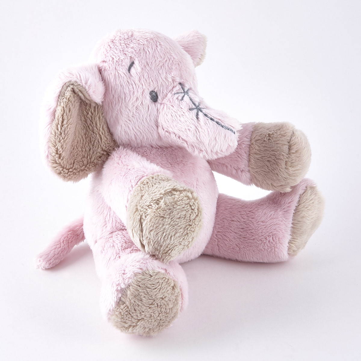 Tiny Treasures Pink Elephant Plush